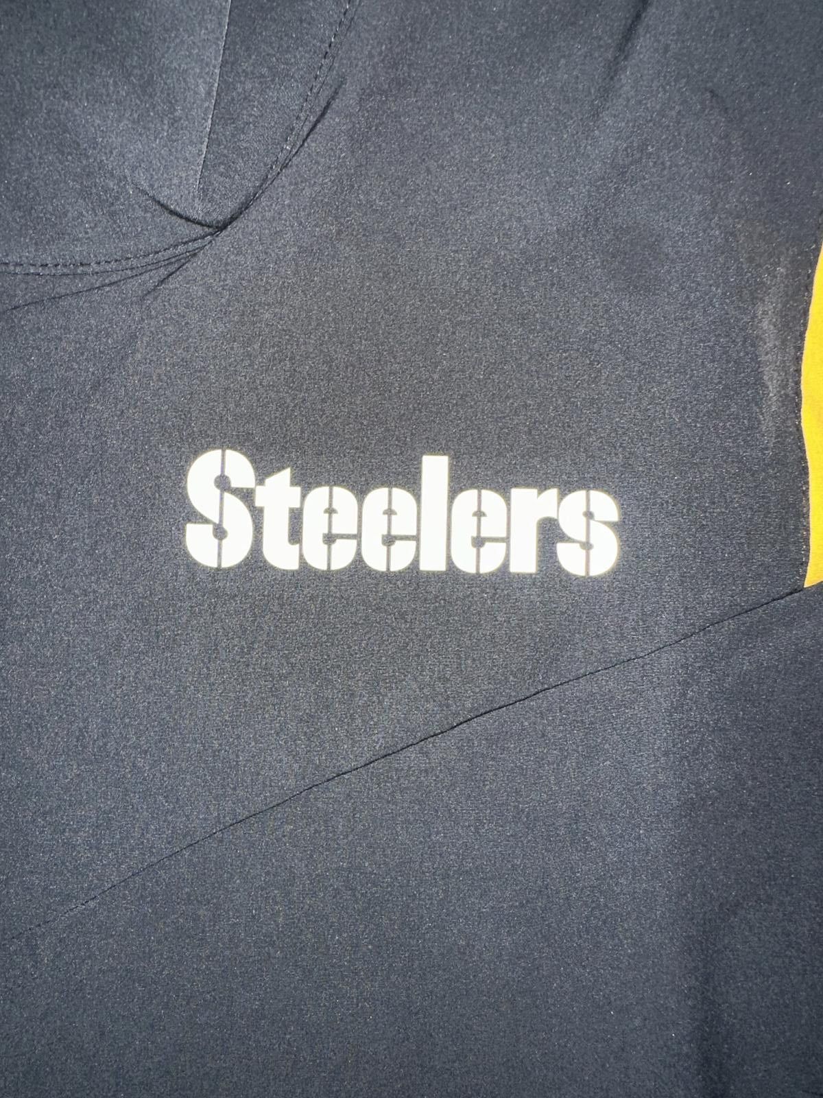 Nike Nike Men's Pittsburgh Steelers 2021 Sideline Coaches Repel Quarter-Zip Jacket Size US XL / EU 56 / 4 - 12 Thumbnail