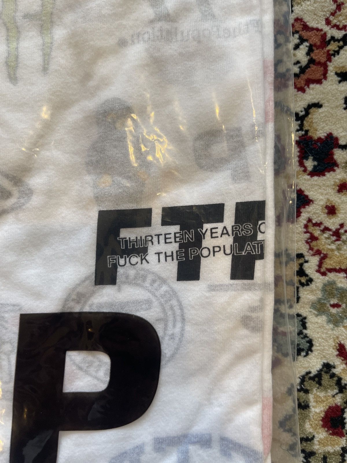 Fuck The Population FTP 13 Year Anniversary Tee Size US L / EU 52-54 / 3 - 3 Thumbnail