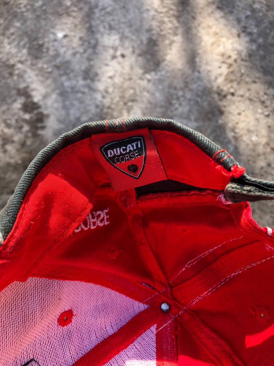 Ducati × Vintage VERY RARE DUCATI CORSE MOTORCYCLE CAP RACING BIKE RETRO 90s Size ONE SIZE - 6 Thumbnail