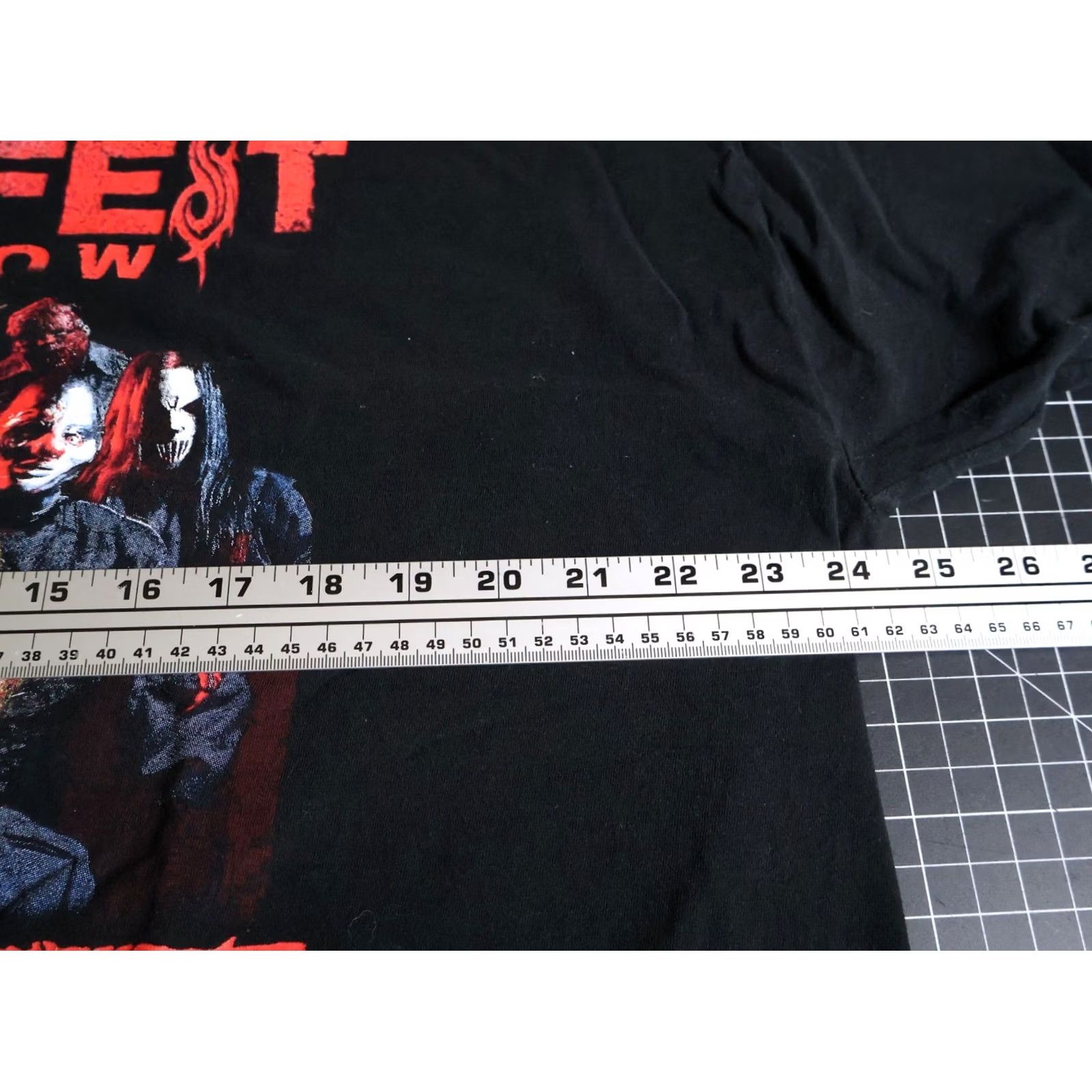 Fruit Of The Loom VINTAGE Slipknot Knotfest Roadshow T-Shirt 2XL Black Double-Sided Metal Shirt Mens Size US XXL / EU 58 / 5 - 5 Thumbnail