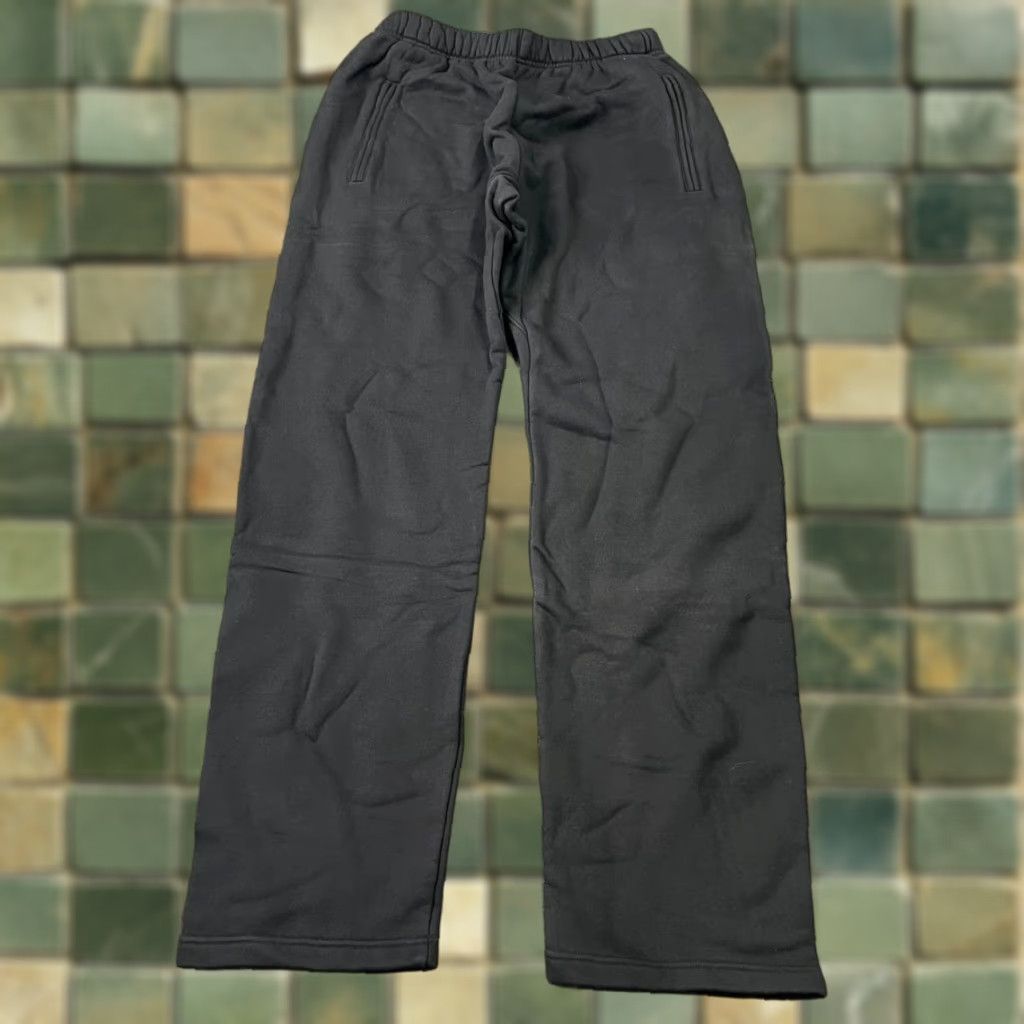 KHY Sweatpants Women XS Black Fleece Straight Leg Cotton Casual PK23-3001 Womens