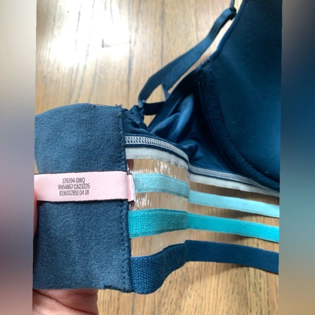 Victoria's Secret Victoria's Secret Bras Blue 32DD Push Up Bra Women Regular - Blue Victoria's Secret Bra 32DD Women Push Up Blue Size ONE SIZE - 8 Thumbnail
