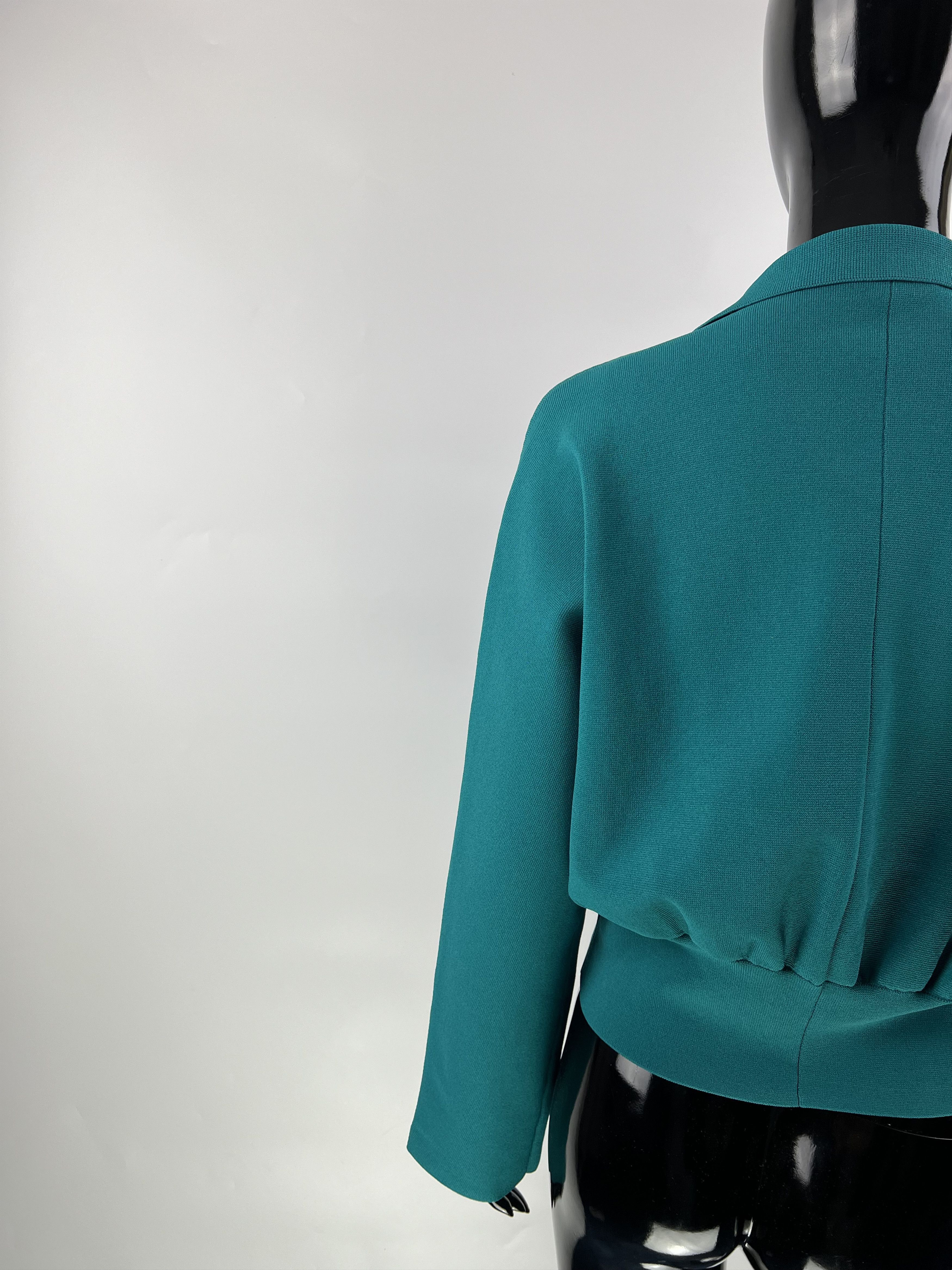 Cos COS Women's Turquoise Full Zip Jacket Size S Size S / US 4 / IT 40 - 10 Thumbnail