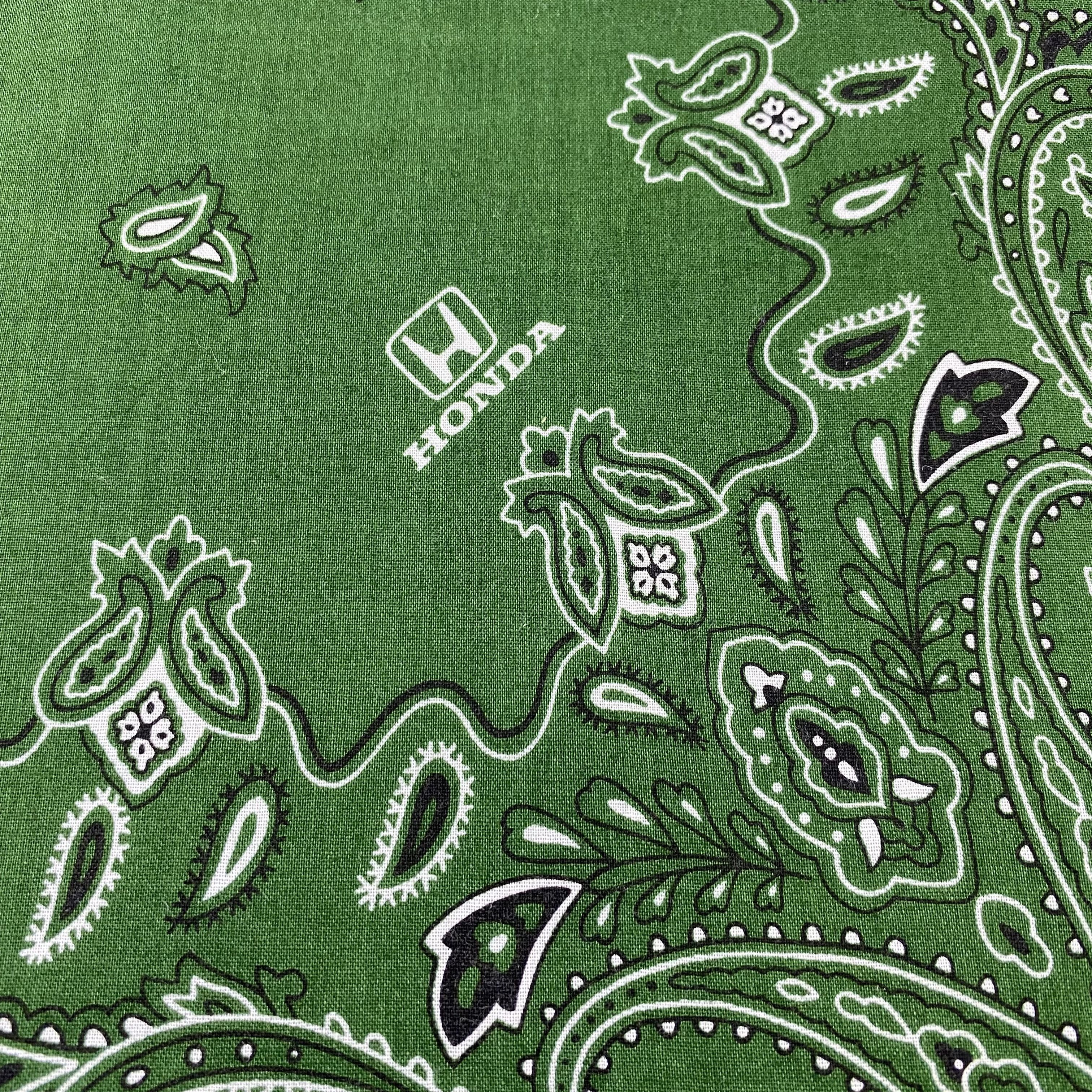 Japanese Brand Paislee Honda Handkerchief / Bandana / Neckerchief-B1422 Size ONE SIZE - 7 Thumbnail