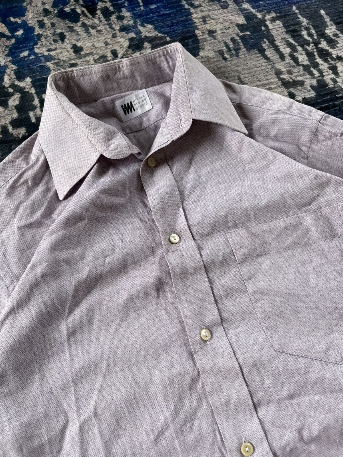 Issey Miyake Vintage Issey Miyake Shirt button up long sleeve japan 🇯🇵 Size US L / EU 52-54 / 3 - 2 Thumbnail