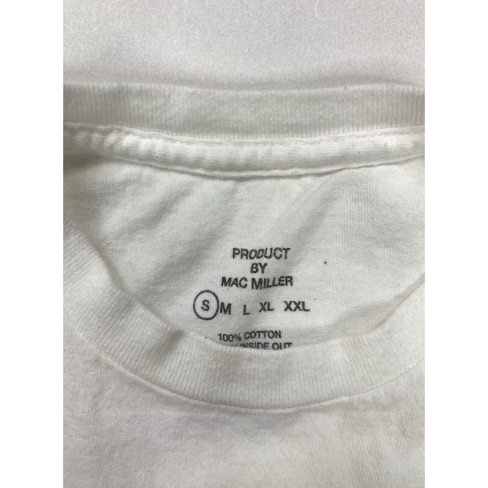 Vintage VINTAGE Mac Miller Self Care Swimming Graphic T-shirt Women Small White Music Size S / US 4 / IT 40 - 5 Thumbnail
