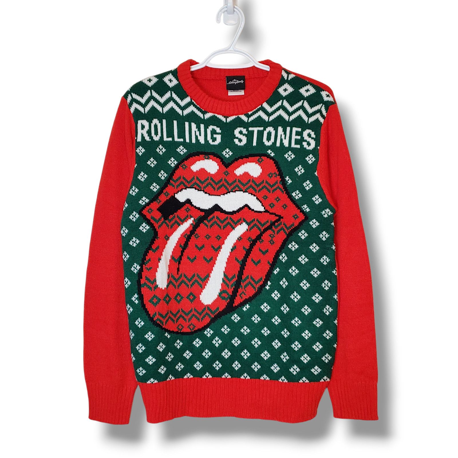 Other The Rolling Stones Ugly Christmas Knit Sweater Red Size S Size US S / EU 44-46 / 1 - 1 Thumbnail