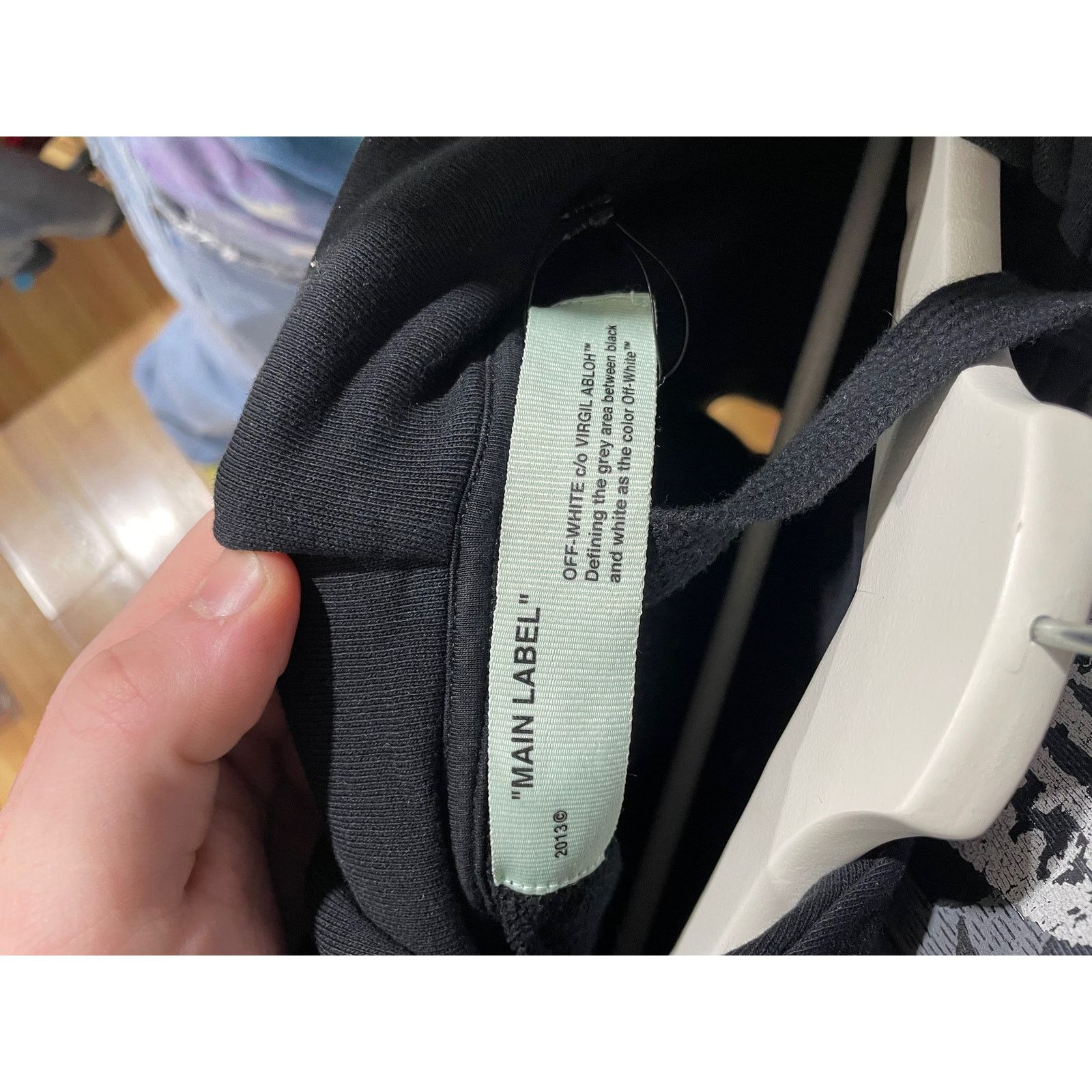 Off-White OFF-WHITE DIAG FIRE BACK ZIP HOODIE SIZE SMALL Size US S / EU 44-46 / 1 - 2 Thumbnail