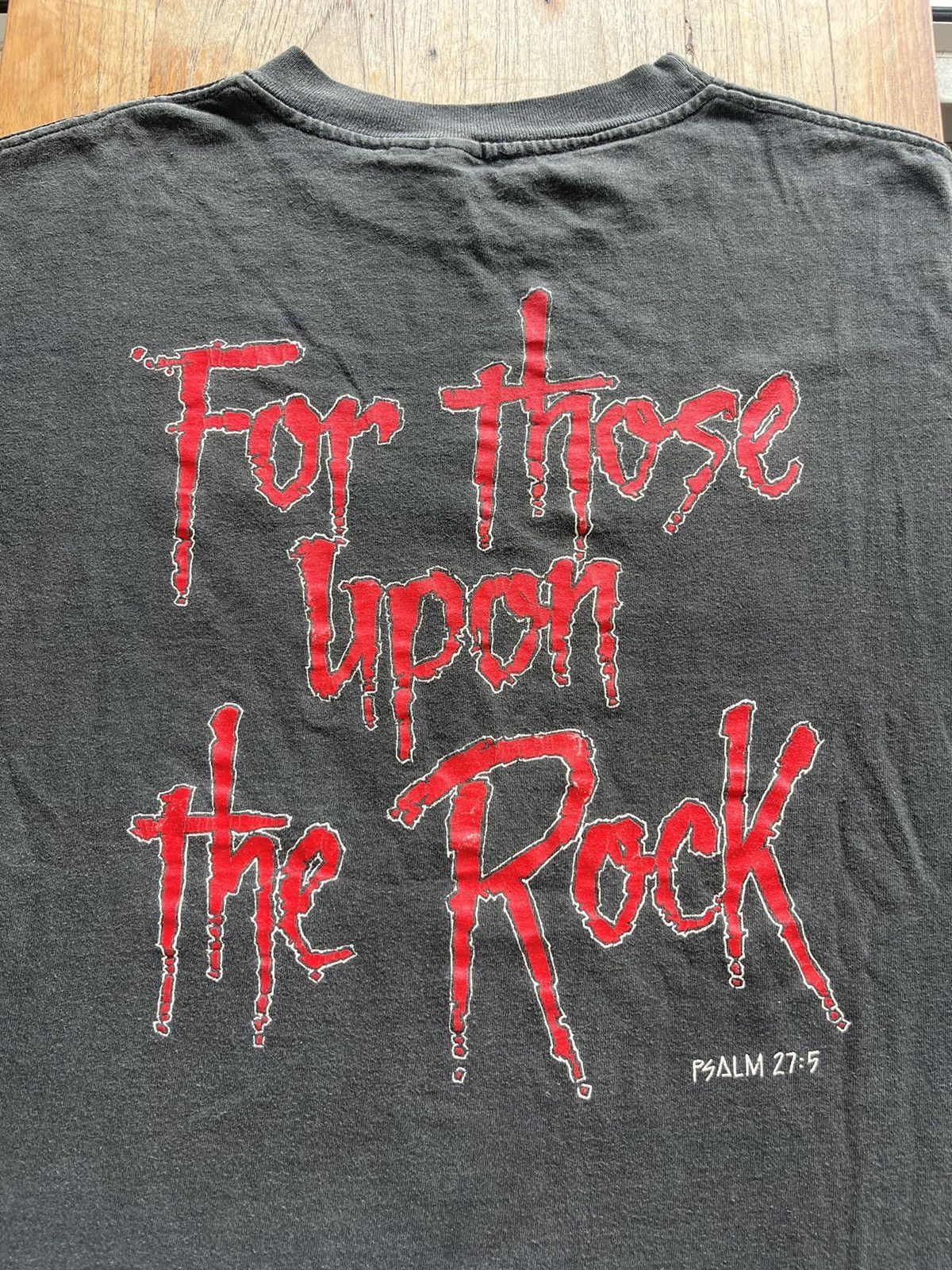 Vintage Vintage JCDC Jesus Parody AC/DC 1990’s T-shirt Size US XL / EU 56 / 4 - 9 Thumbnail