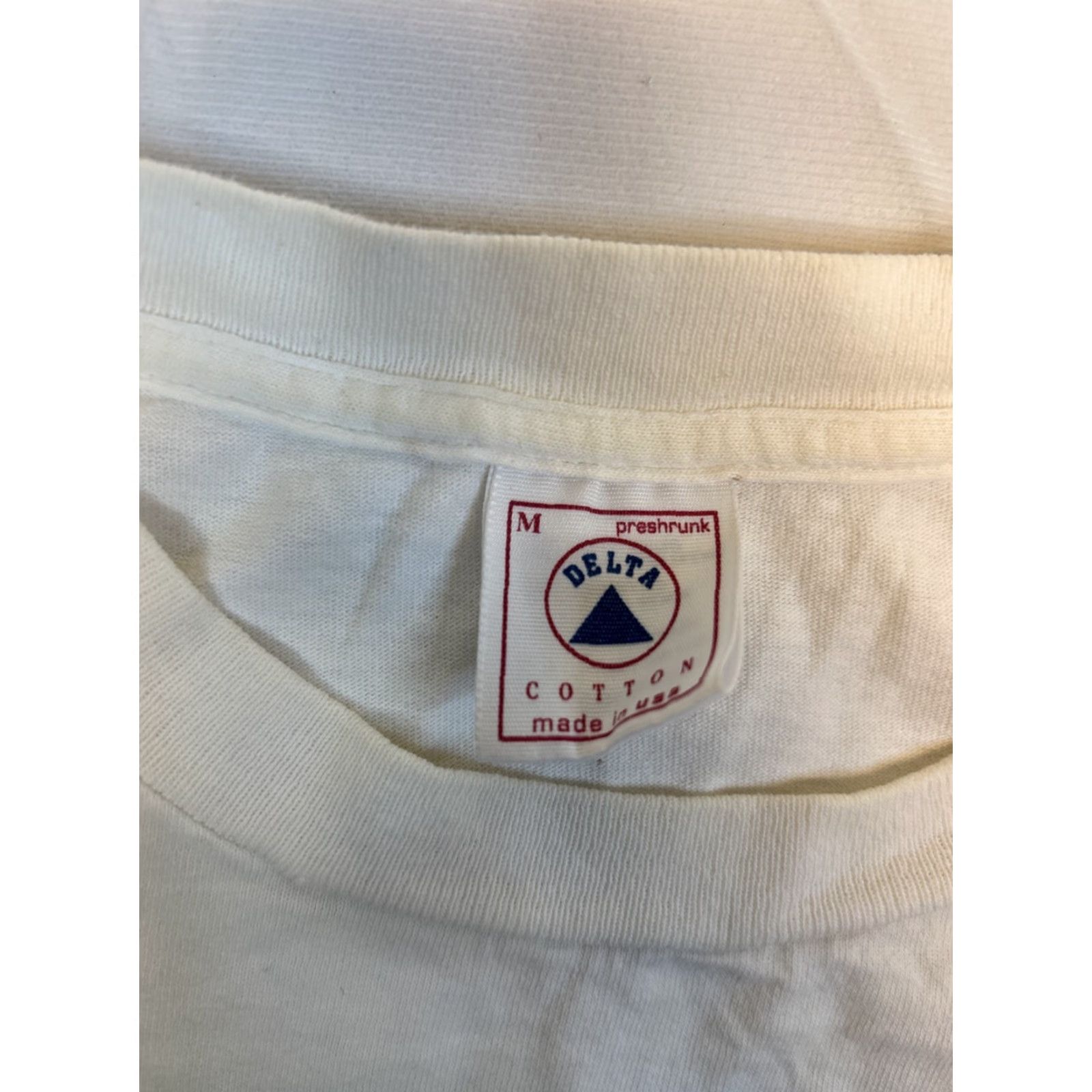 Vintage VINTAGE Living Epistles Sacrifice For Your Errors Baseball Jesus Shirt M Men White T-Shirt Size US M / EU 48-50 / 2 - 7 Thumbnail