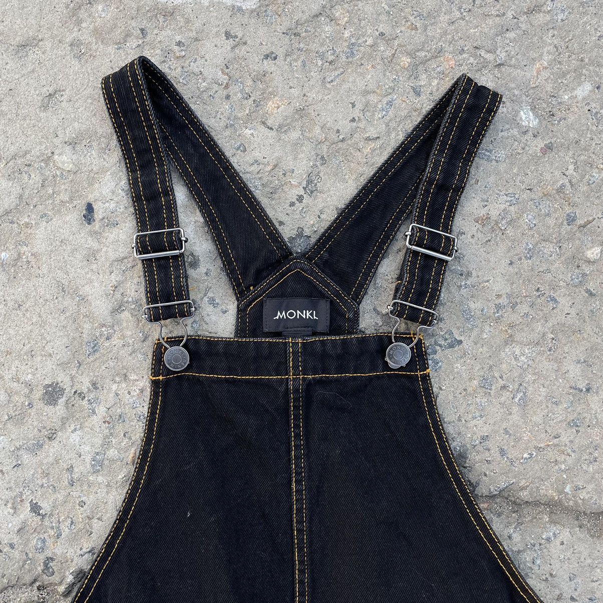Other Vintage Monki Overalls Jeans Y2K 90s Style USA Japan Size XS / US 0-2 / IT 36-38 - 5 Thumbnail