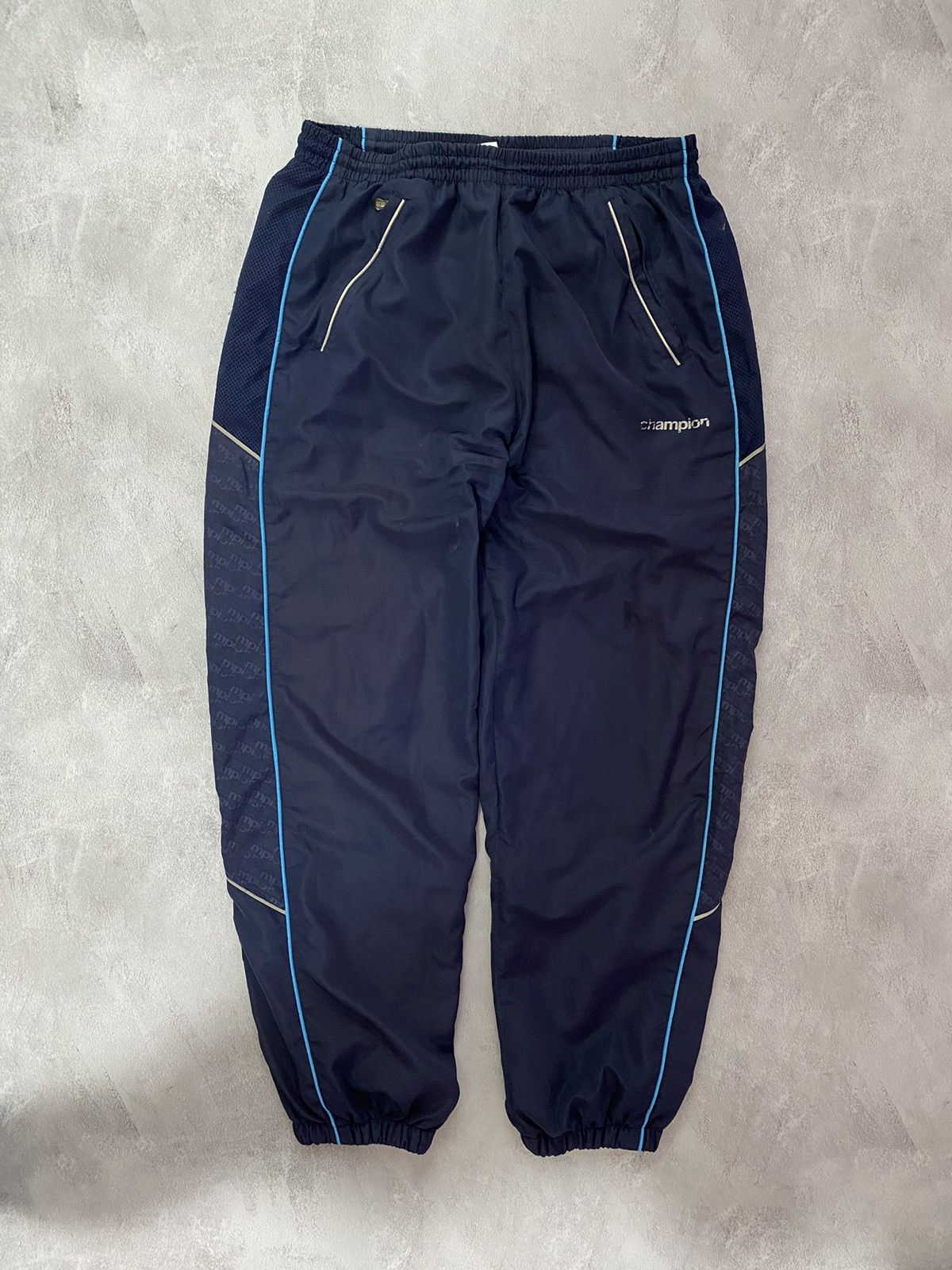 Champion Vintage Track Pants parashute CHAMPION mega style Size M Size US 32 / EU 48 - 2 Thumbnail