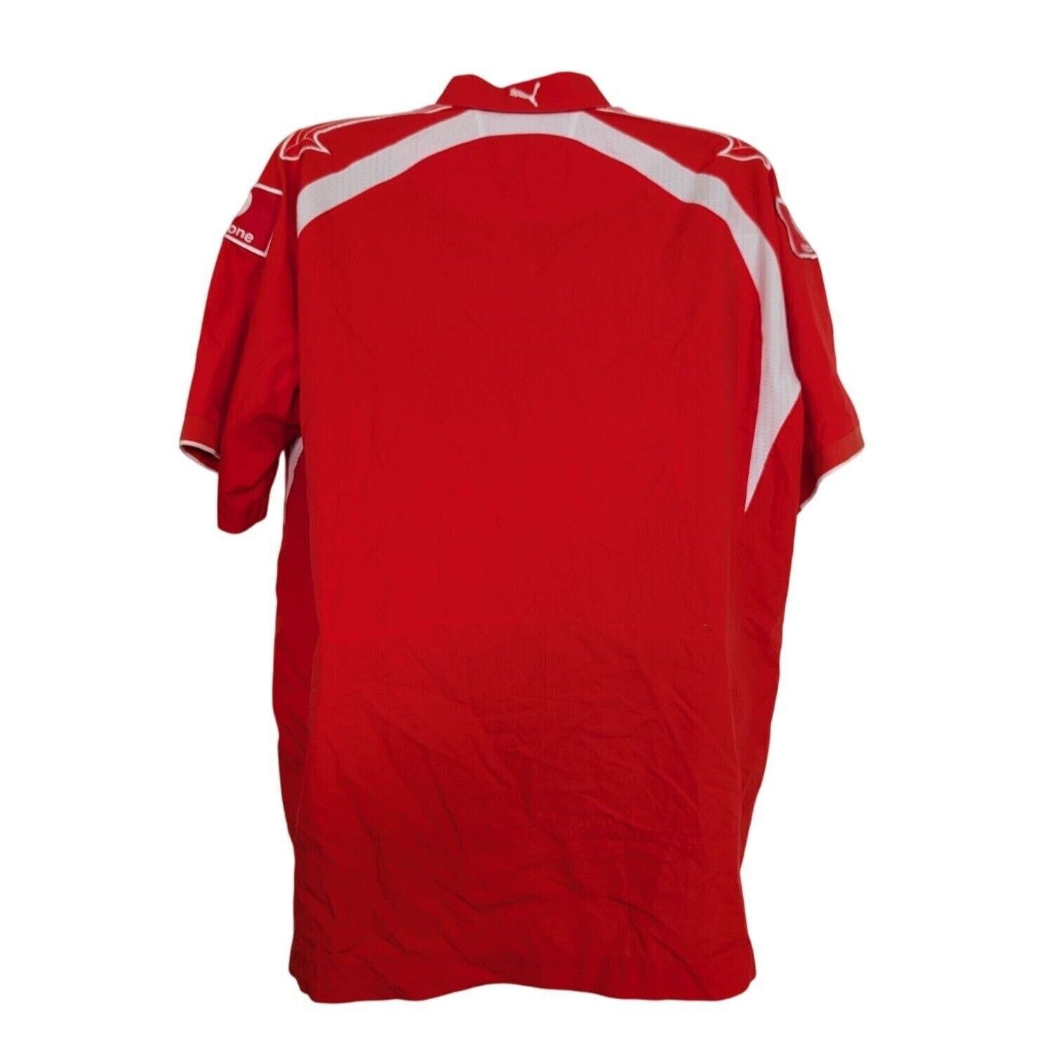 Designer Puma Scuderia Ferrari Team Racing Shirt Mens Size XL Red Size US XL / EU 56 / 4 - 8 Thumbnail