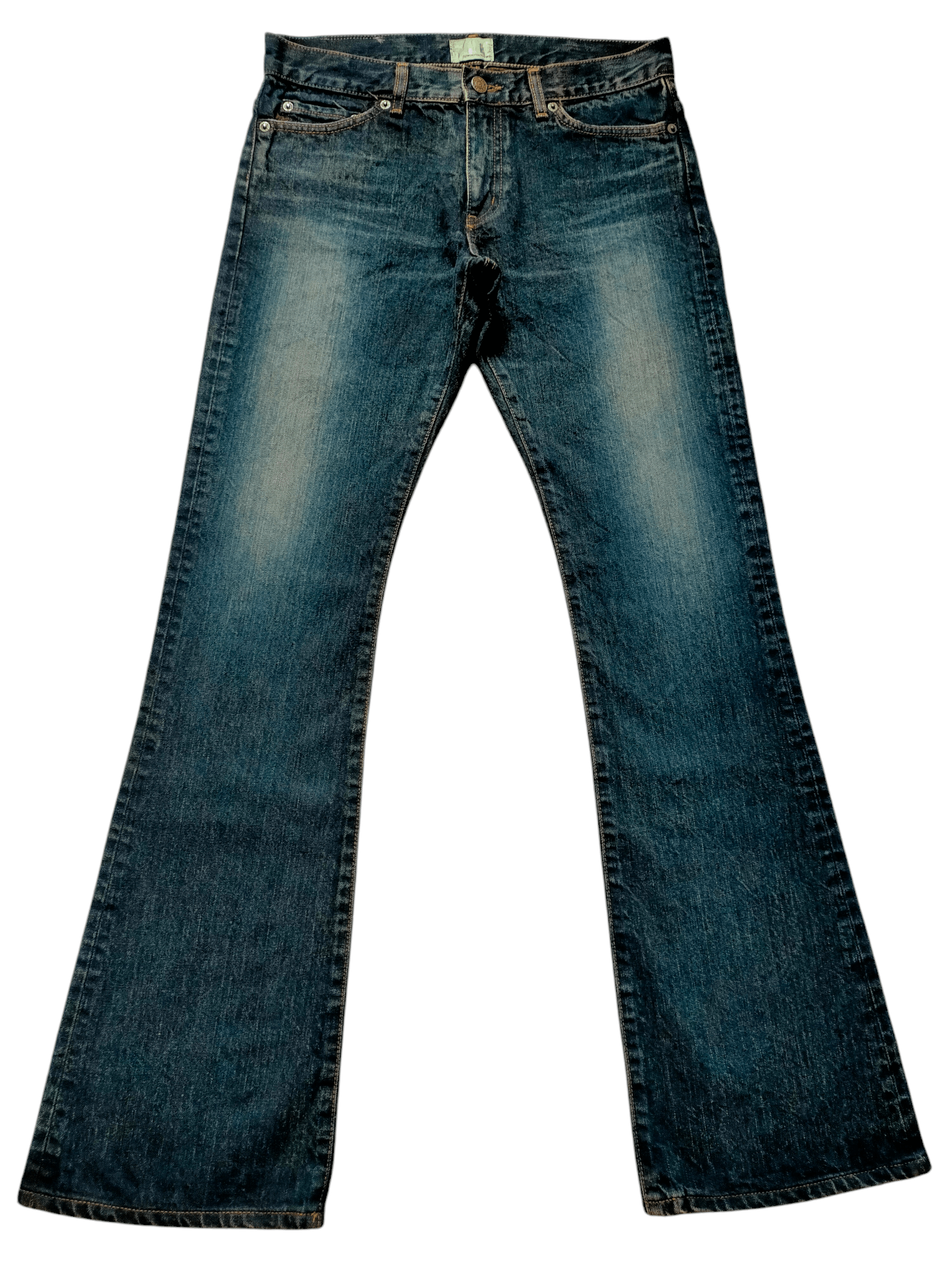 If Six Was Nine × Japanese Brand Flare Jeans Edwin 503 Japan Boot cut Denim Size US 30 / EU 46 - 1 Thumbnail