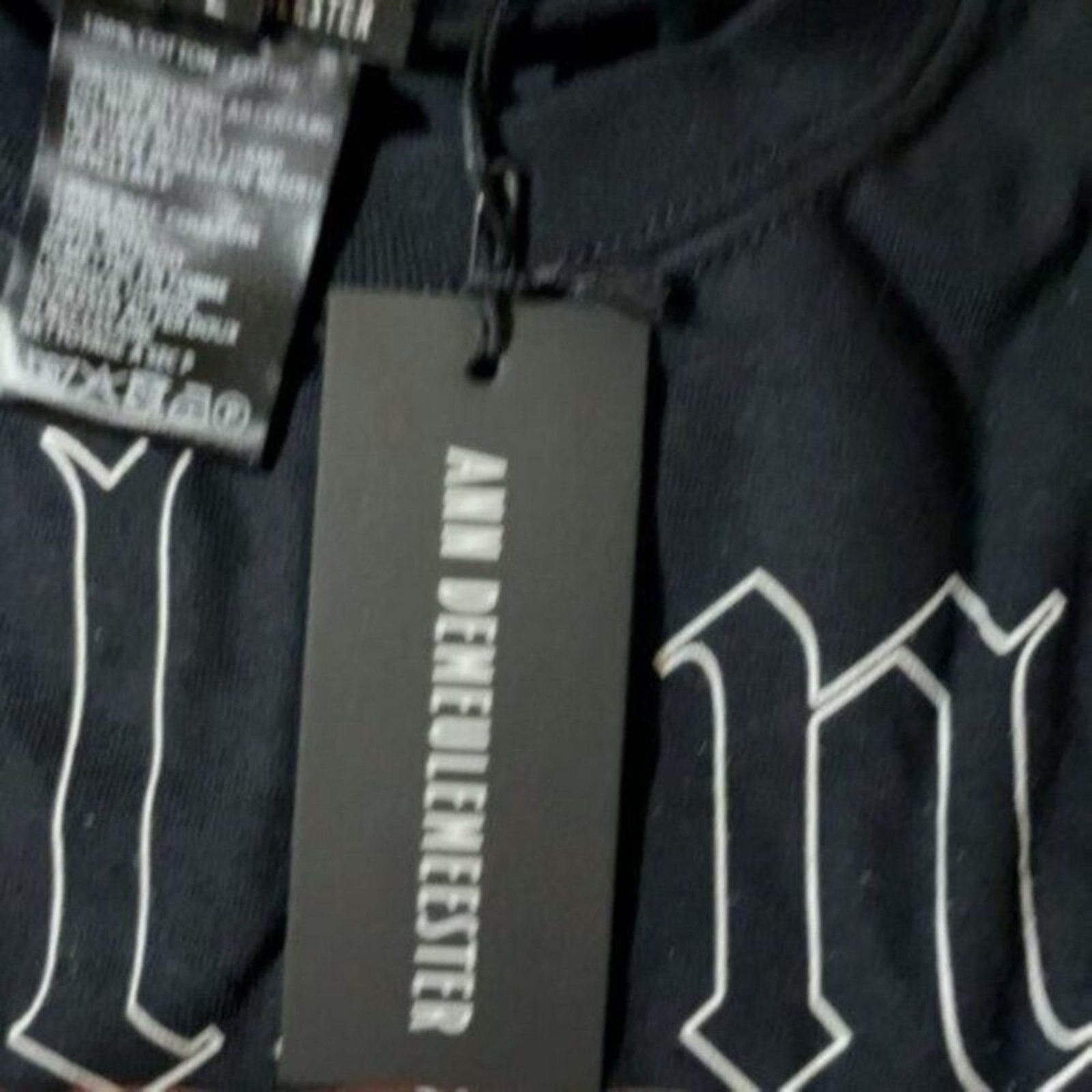 Ann Demeulemeester Rare Ann Demeulemeester Jolene printed Tee Black and Red S Size S / US 4 / IT 40 - 5 Thumbnail