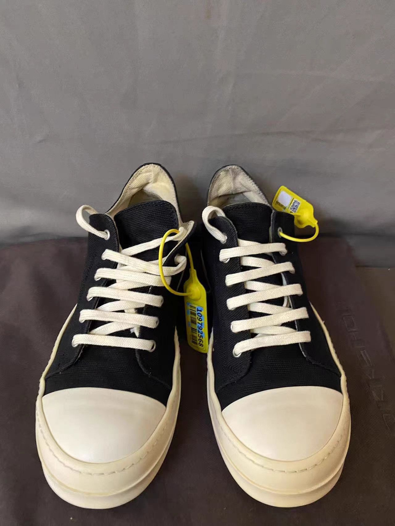 Rick Owens Rick Owens DRKSHDW Low Top Ramones Size US 9 / EU 42 - 4 Thumbnail