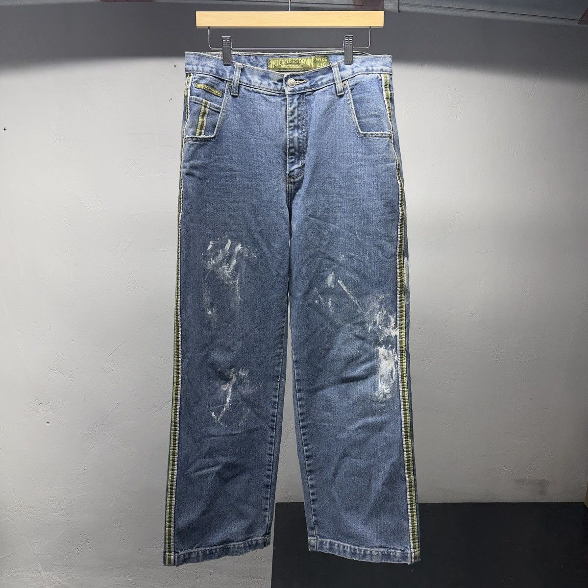 Vintage Vintage Y2K Baggy Wide Leg Skater Jeans Women's JNCO Grunge Size 31" - 1 Thumbnail