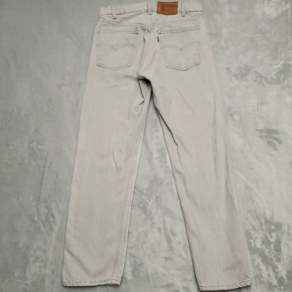 Vintage VINTAGE Levis 505 Jeans Mens 32x30 Gray Straight Leg Black Tab 90s Made in USA Mens Size US 32 / EU 48 - 6 Thumbnail