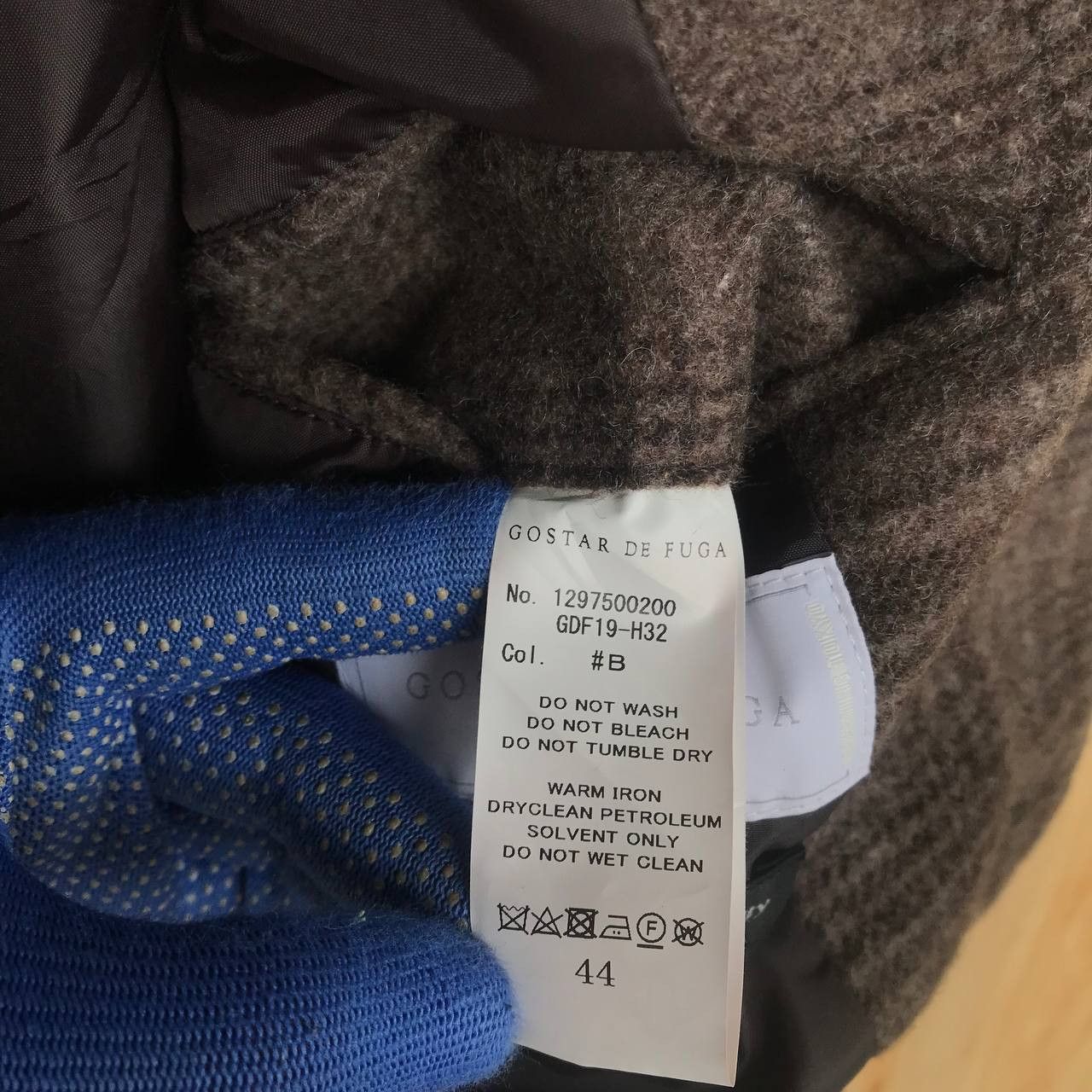 GOSTAR DE FUGA Go Star De Fuga wool plaid long jacket size 44 Size US S / EU 44-46 / 1 - 9 Thumbnail
