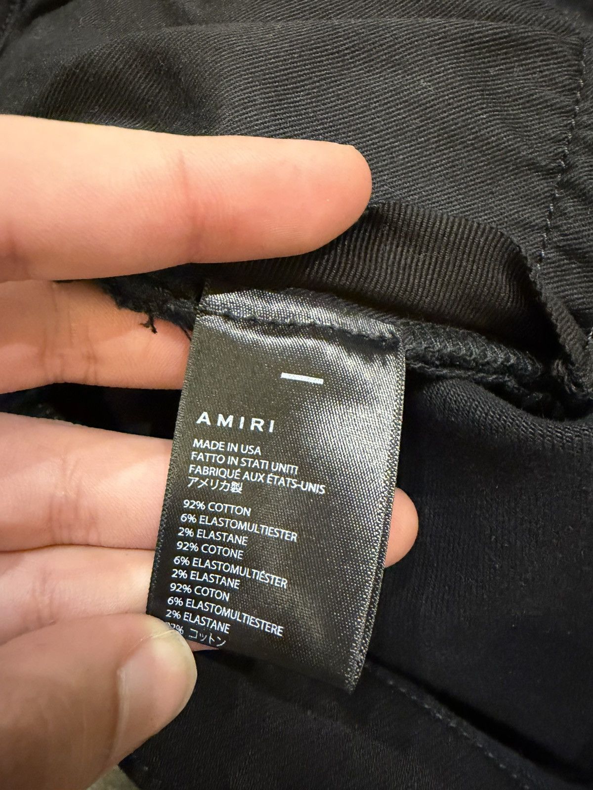 Amiri Amiri MX2 Bandana Patch Denim Jeans Size US 34 / EU 50 - 4 Thumbnail