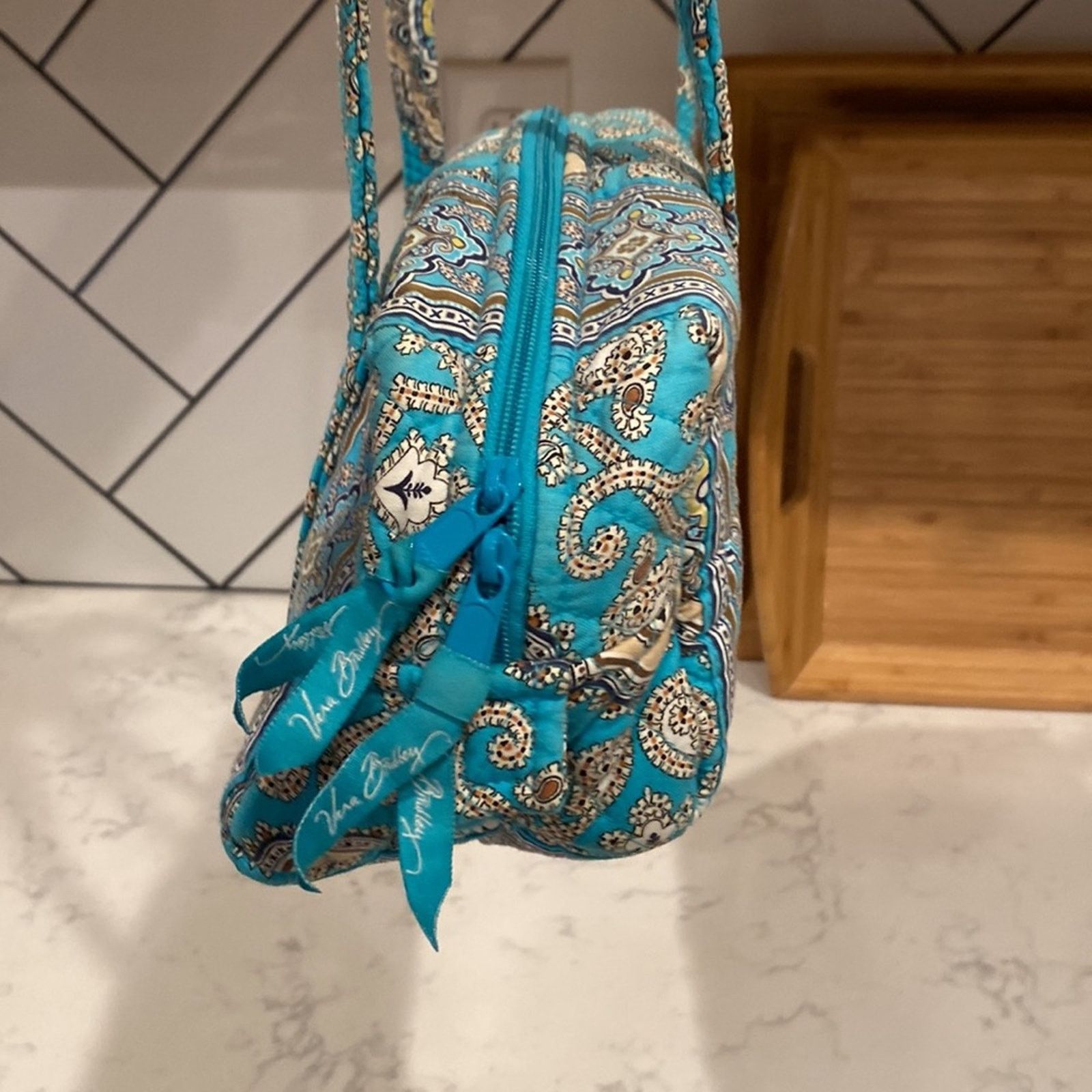 Vera Bradley Vera Bradley Totally Turq Rectangular Shoulder bag Y2K Size ONE SIZE - 4 Thumbnail