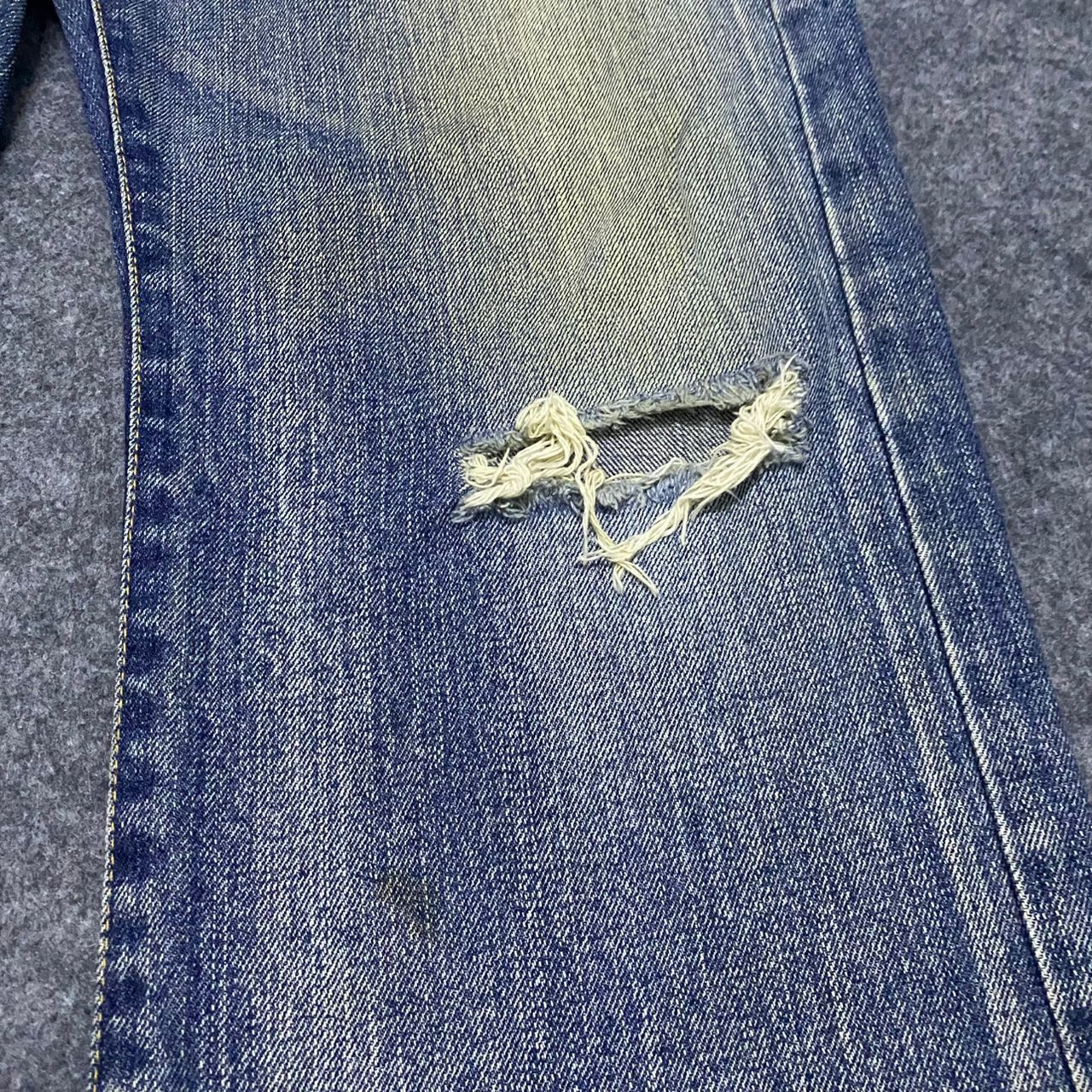 Takeo Kikuchi 💥Best Offer💥Vintage Takeo Kikuchi Distressed Denim Size US 34 / EU 50 - 7 Thumbnail