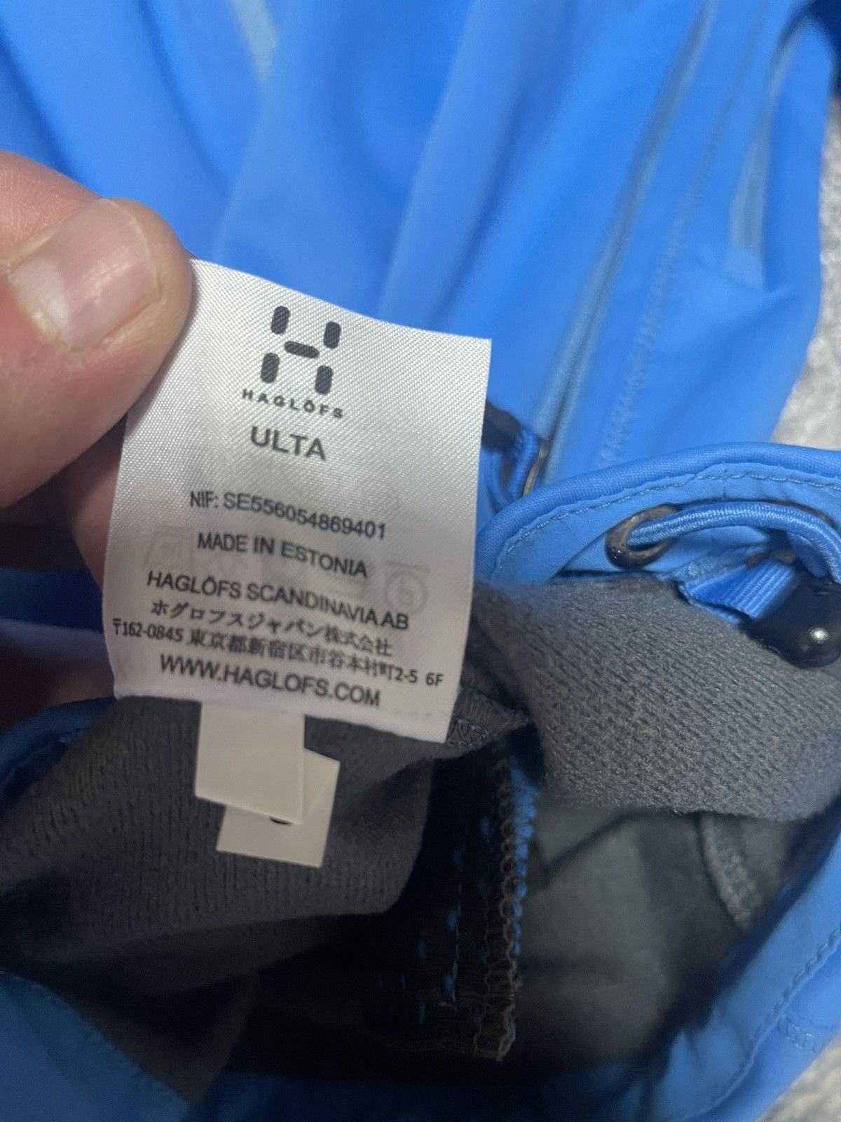 Haglofs Haglofs Ulta Softshell Sky Gorpcore Outdoor Women Size L Size L / US 10 / IT 46 - 14 Thumbnail