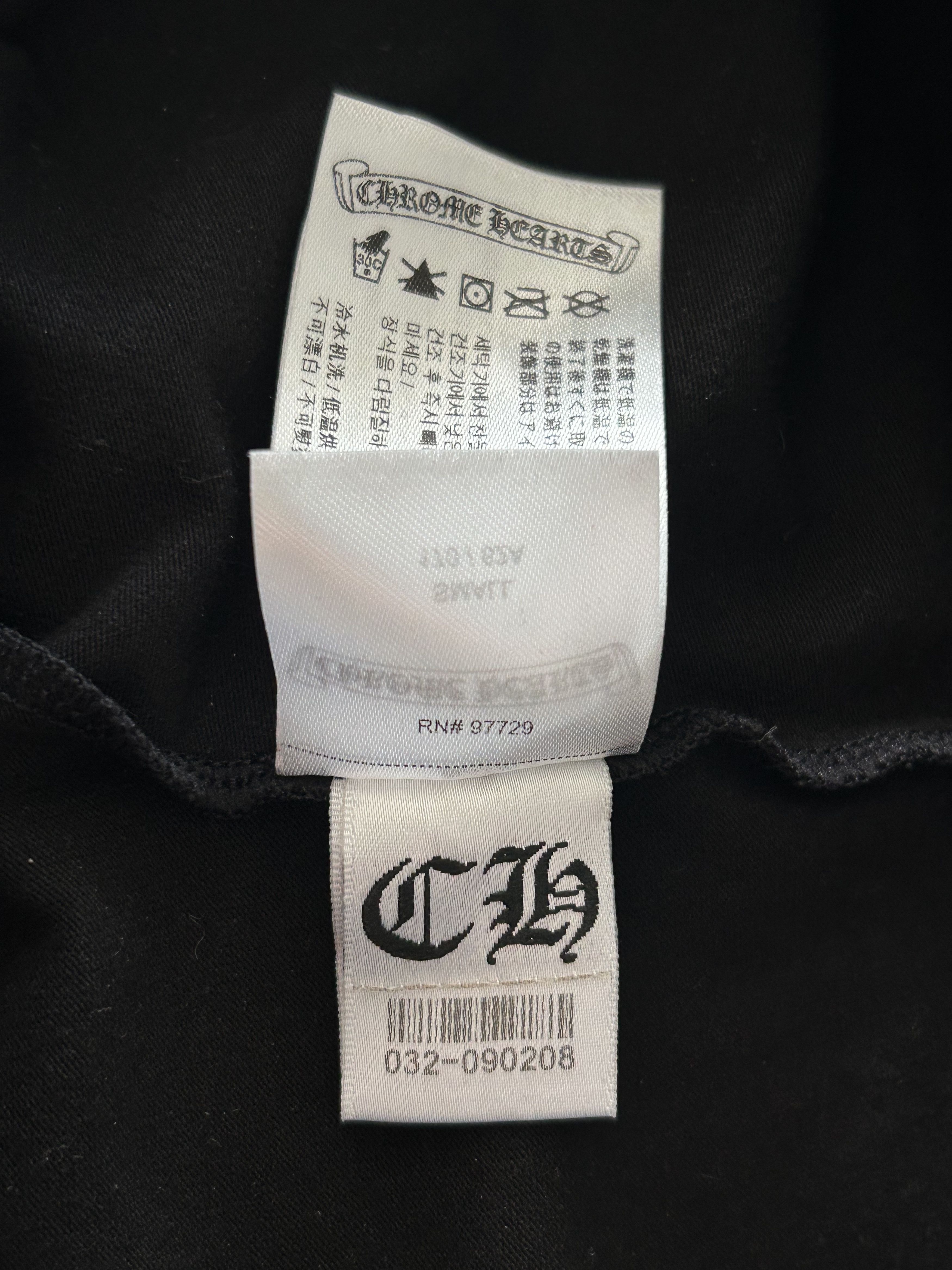 Chrome Hearts Chrome Hearts Black & White Horseshoe Logo Leggings Size 27" / US 4 / IT 40 - 6 Thumbnail