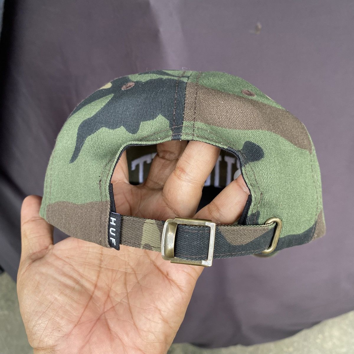Huf HUF fuck it woodland camo cap Size ONE SIZE - 2 Thumbnail