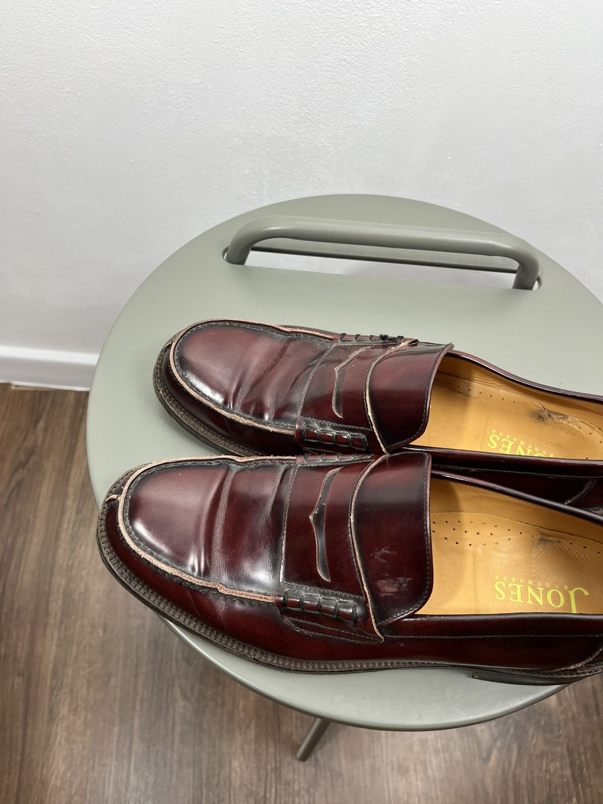 Other Jones Bootmaker Leather Penny Loafers Brown Size 9.5 UK Size US 10 / EU 43 - 11 Thumbnail