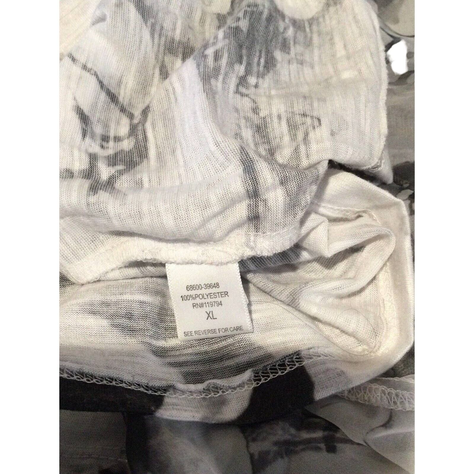 Other Energe Worldwear Tank Floral Print Sheer Overlay Blouse XL Size XL / US 12-14 / IT 48-50 - 12 Thumbnail