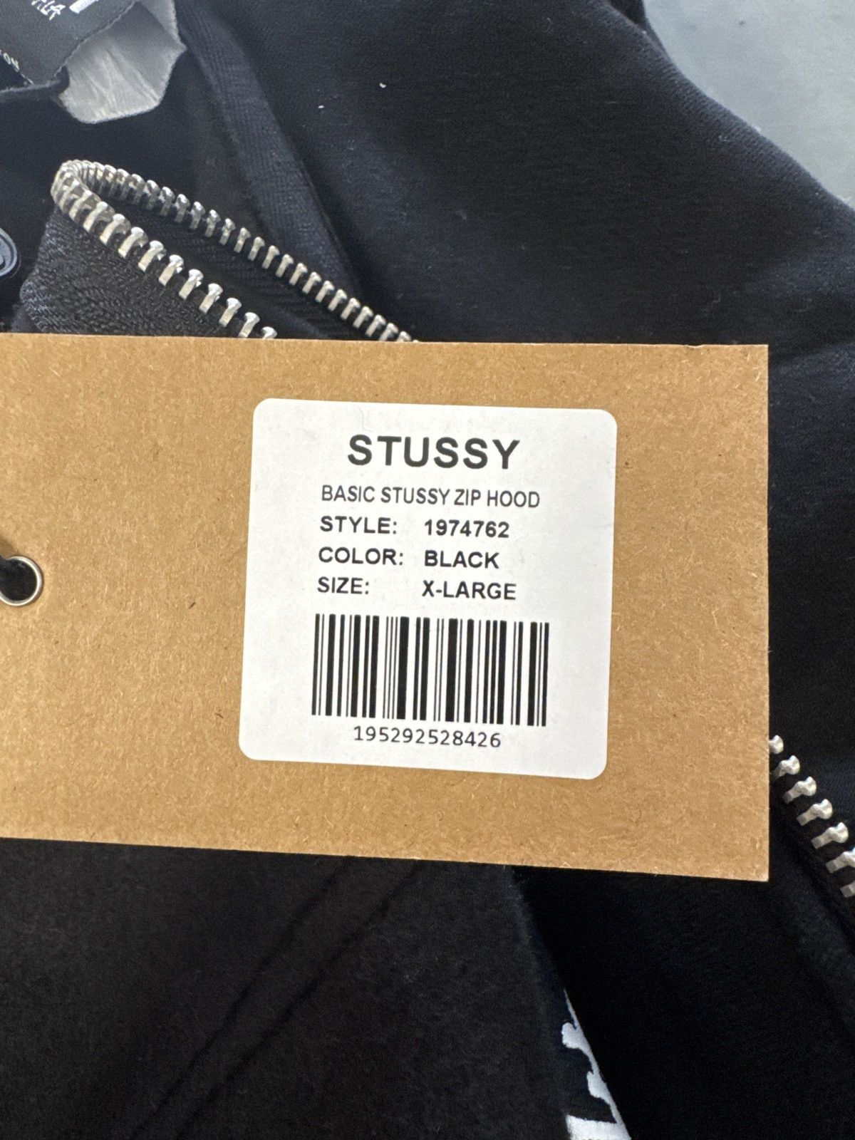 Stussy Stussy Basic Zip Up Hoodie New with tags Size US XL / EU 56 / 4 - 5 Thumbnail