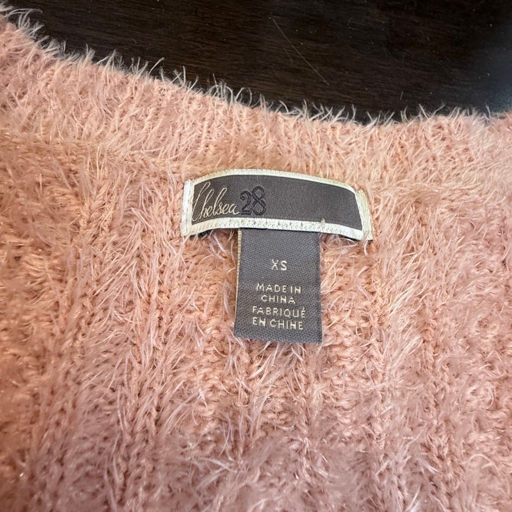 Anthropologie CHELSEA28 x Anthropologie Wool Cashmere Blend Textured Fuzzy Size XS / US 0-2 / IT 36-38 - 6 Thumbnail