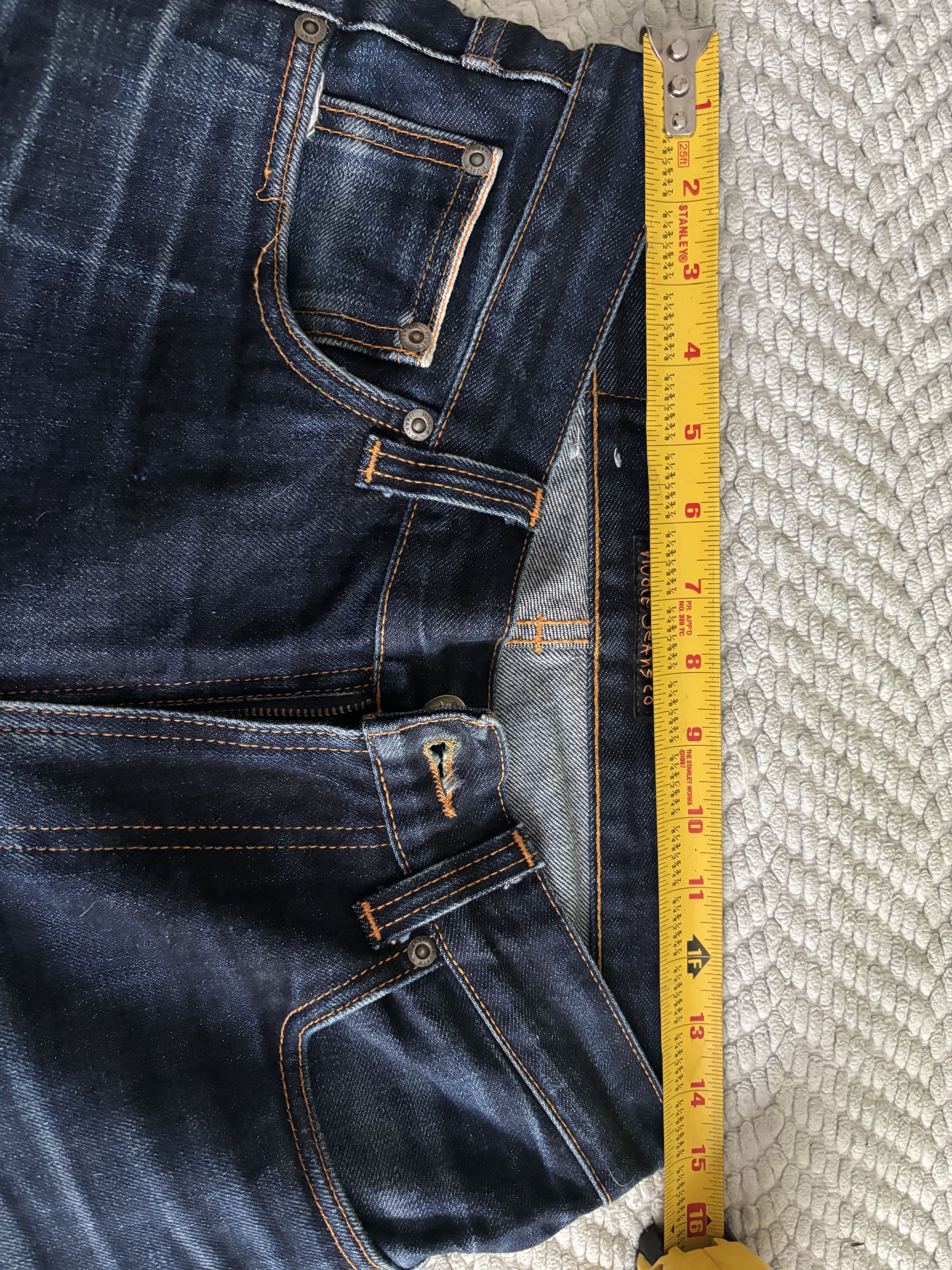 Nudie Jeans Nudie Denim Lean Dean Raw Dry Japan Selvedge Size US 30 / EU 46 - 7 Thumbnail