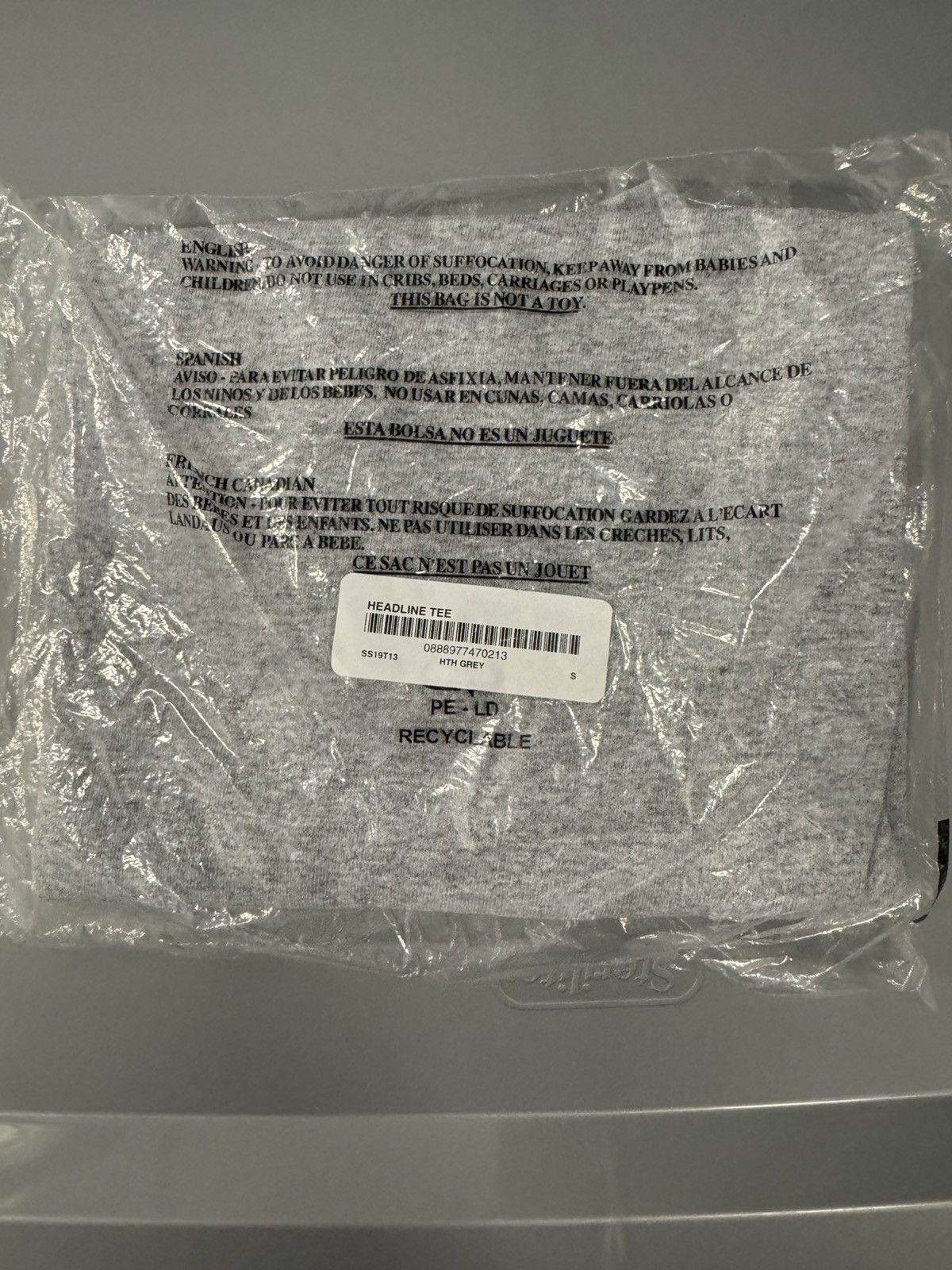 Supreme Supreme Headline Tee Size US S / EU 44-46 / 1 - 1 Thumbnail