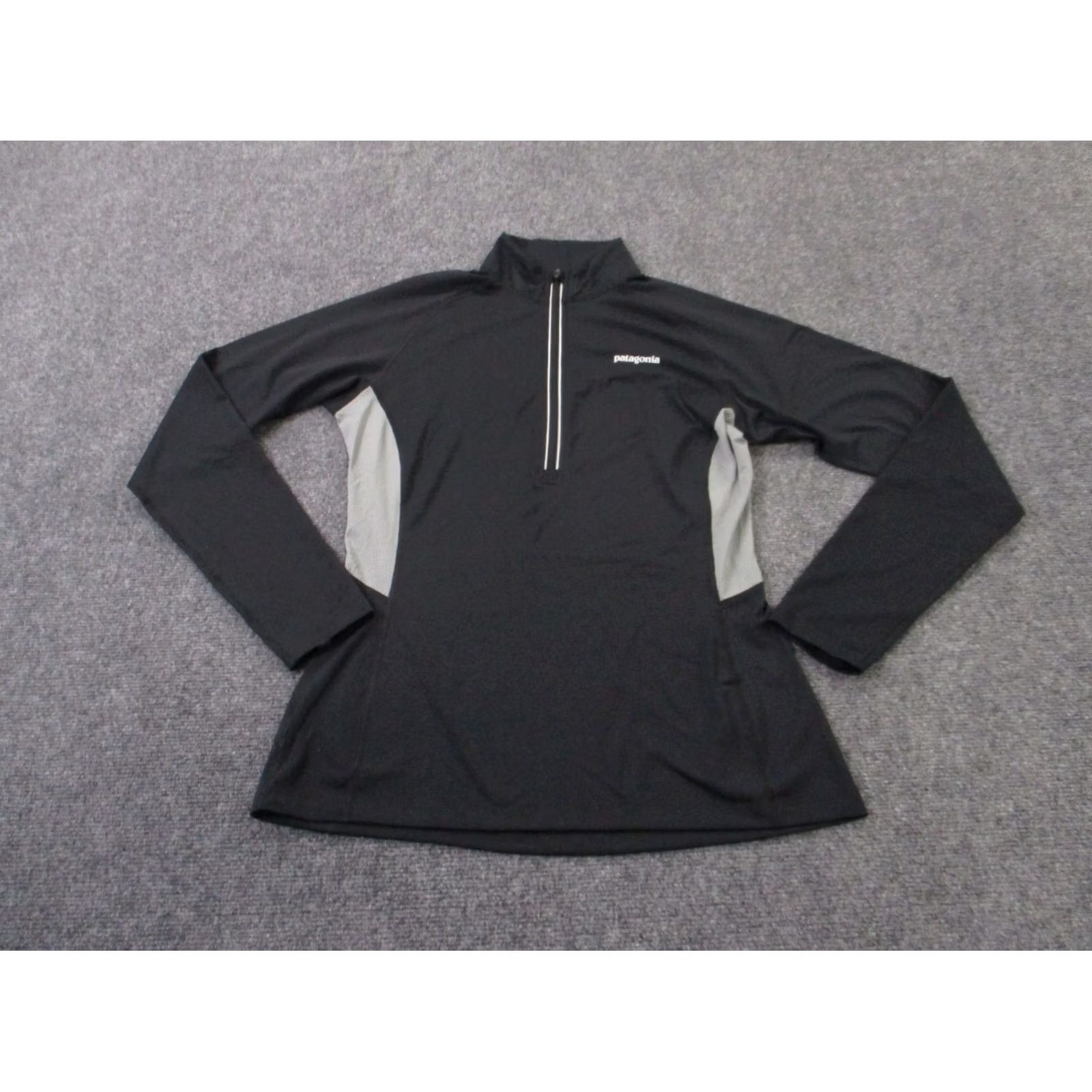 Patagonia Patagonia Jacket Womens L Base Layer Sweater Hiking Outdoor Camping Active Track Windbreaker 1/4 Zip Size L / US 10 / IT 46 - 2 Thumbnail