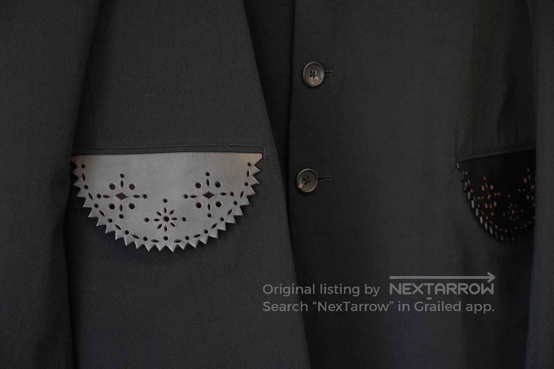 Yohji Yamamoto Yohji Yamamoto 96SS Hollow Wool Jacket. Size US M / EU 48-50 / 2 - 2 Thumbnail