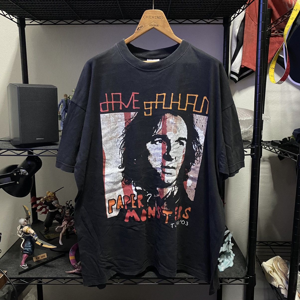 Band Tees VINTAGE Y2K DAVE GAHAN DEPECHE MODE T-SHIRT Size US XL / EU 56 / 4 - 1 Thumbnail