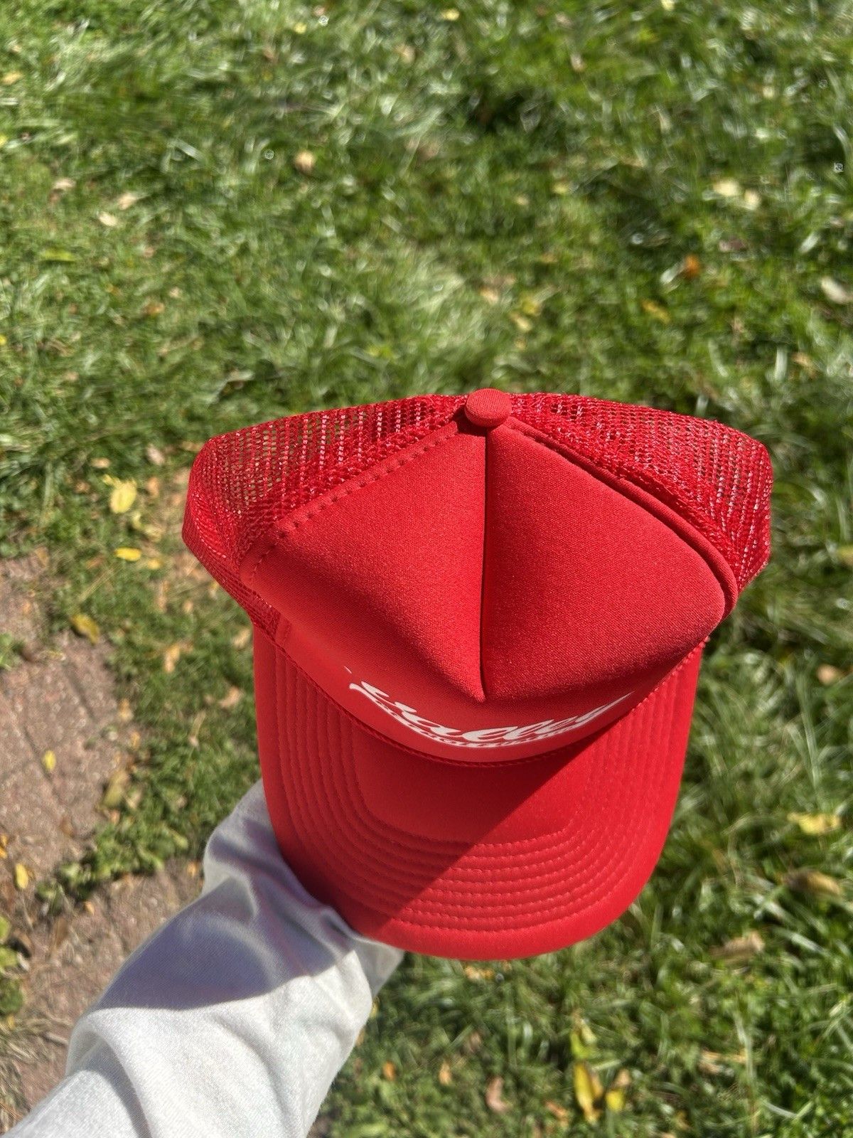 Vintage Vtg trucker hat valley petroleum Michigan spell out script Size ONE SIZE - 3 Thumbnail