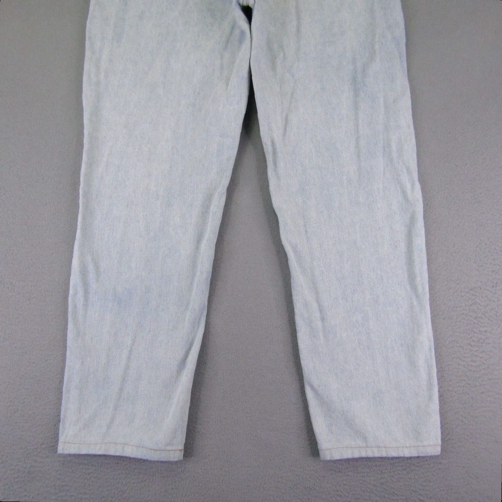 Anchor Blue VINTAGE Anchor Blue Jeans Women’s 14 Light Wash Denim Tapered Fit Grunge 90s Size 36" / US 14 / IT 50 - 6 Thumbnail
