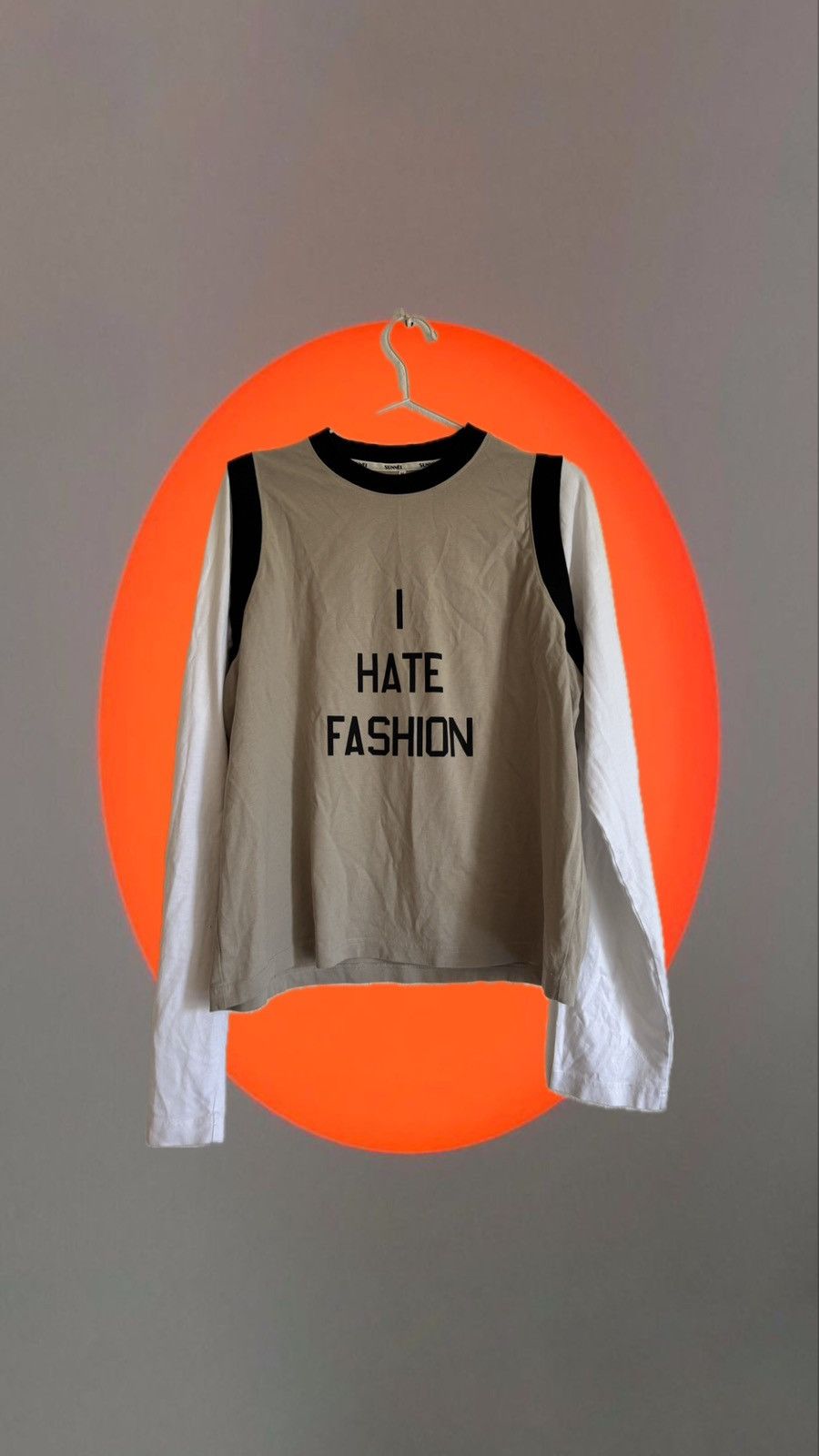 Sunnei Sunnei long sleeve - I hate fashion Size US M / EU 48-50 / 2 - 1 Thumbnail