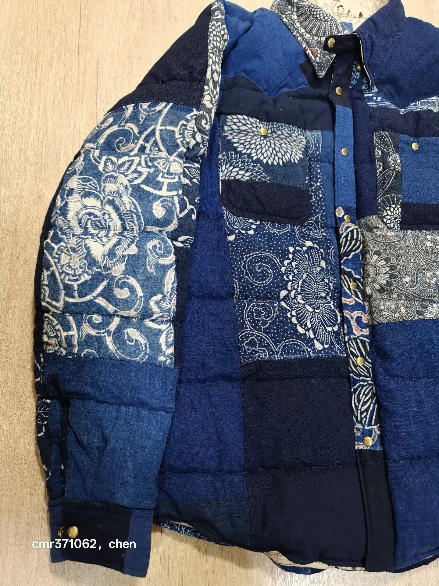 Visvim visvim20ICTKerchiefDownJktIndigo495NewOversizedWhite Size US XL / EU 56 / 4 - 2 Thumbnail