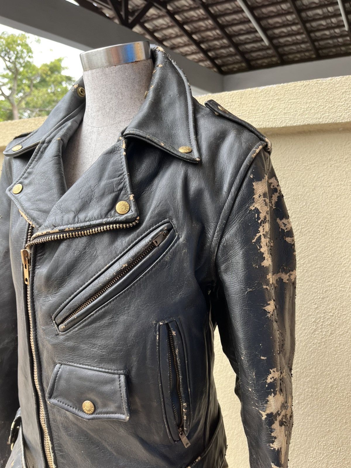 Vintage Vintage branded garments leather jacket Size US M / EU 48-50 / 2 - 3 Thumbnail