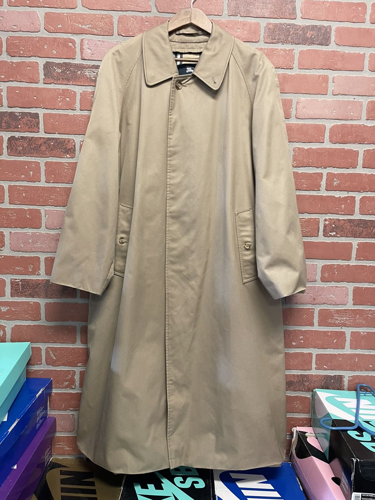 Burberry Size L - Burberry Prorsum Balmac Trench Coat Nova Check Size US L / EU 52-54 / 3 - 1 Thumbnail
