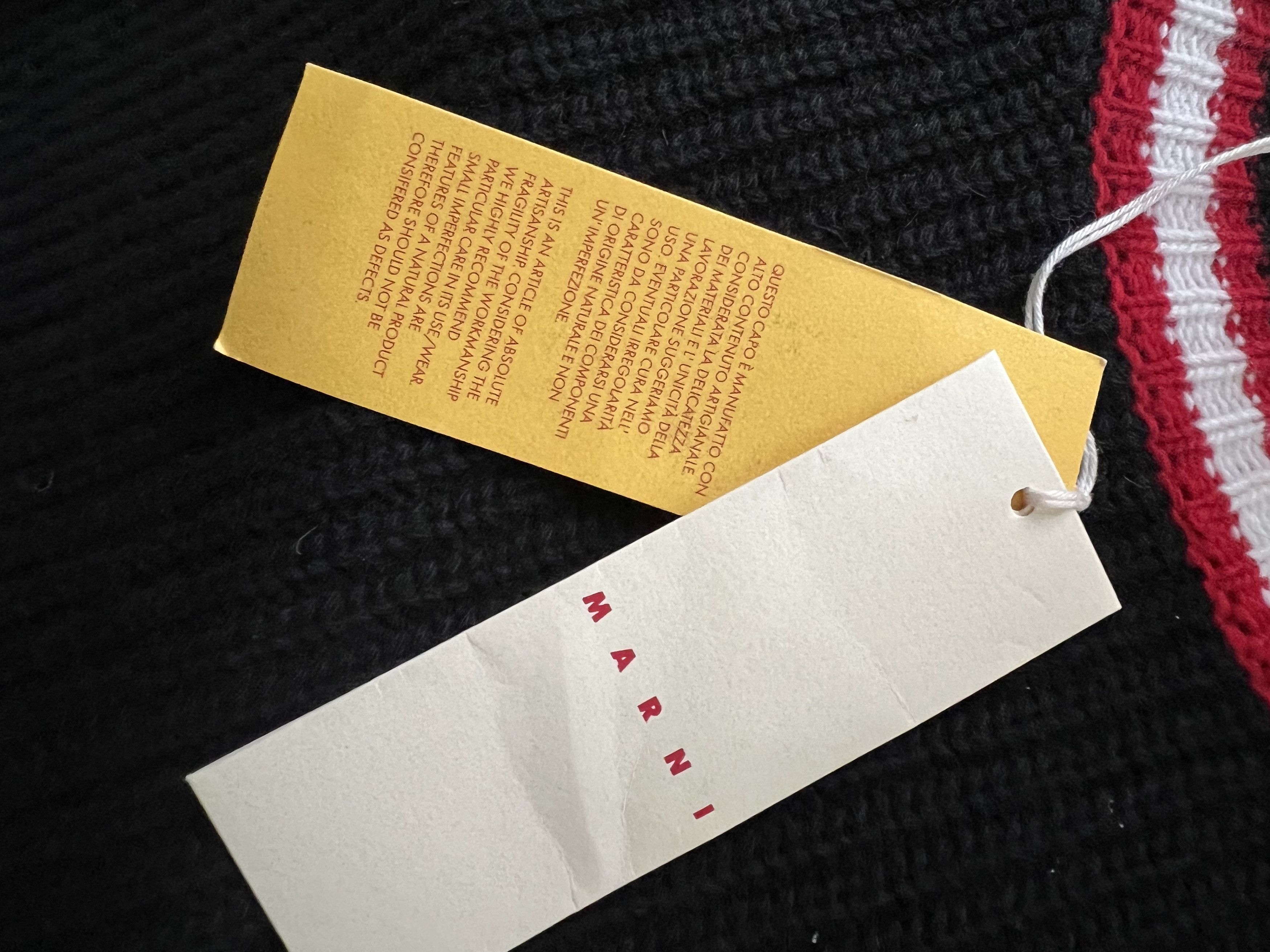 Marni Alpaca Knit 2 Color Size US L / EU 52-54 / 3 - 15 Thumbnail