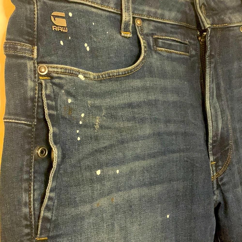 Designer G-Star RAW - Slim D-Staq Jean - 31W30L -91% Ctn , 9% El Size US 31 - 3 Thumbnail