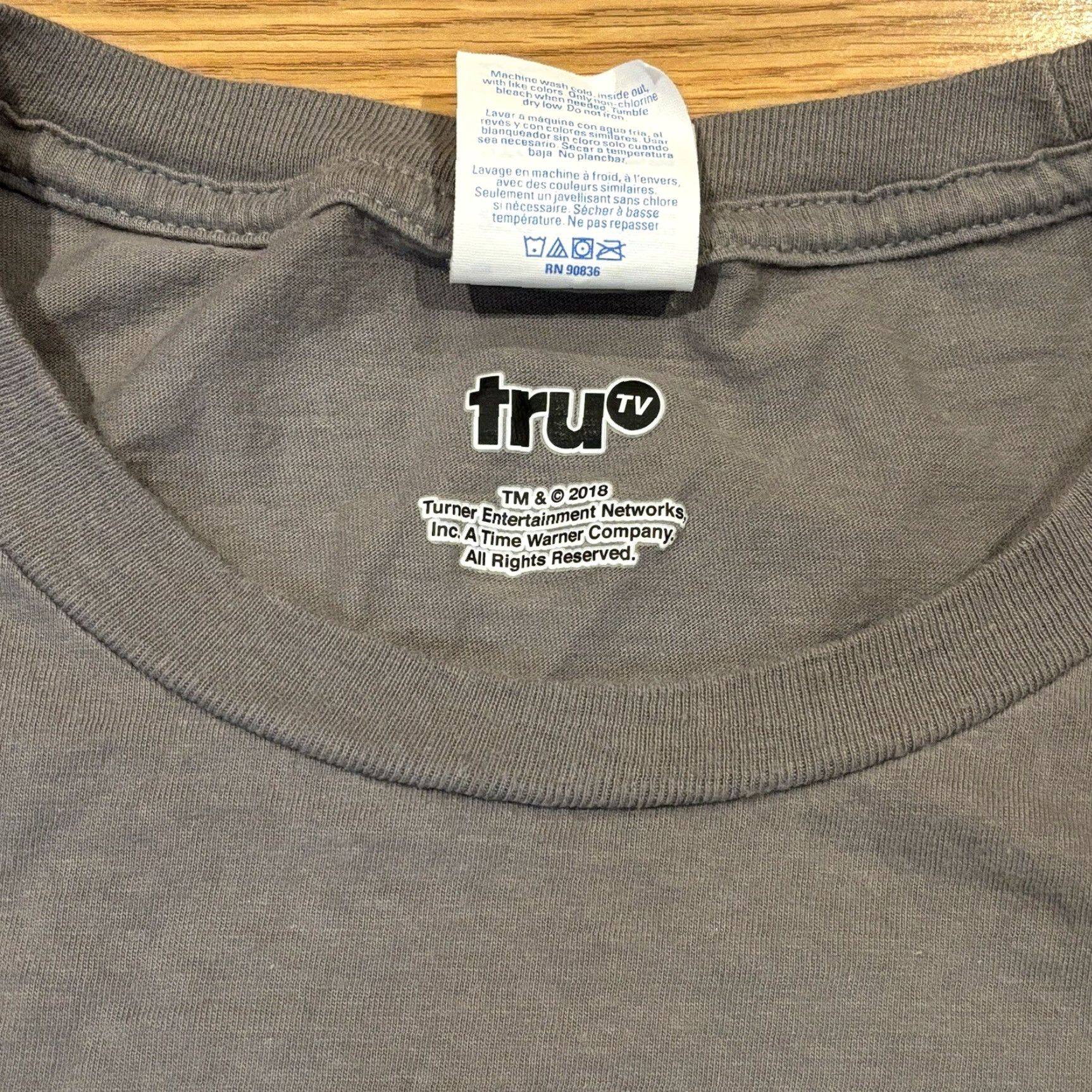 Gildan Tru Tv Impractical Jokers Scoopski Potatoes Comedy Tee Joe Sal Murr Q 2XL Gray Cotton T-Shirt Mens Size US XXL / EU 58 / 5 - 3 Thumbnail