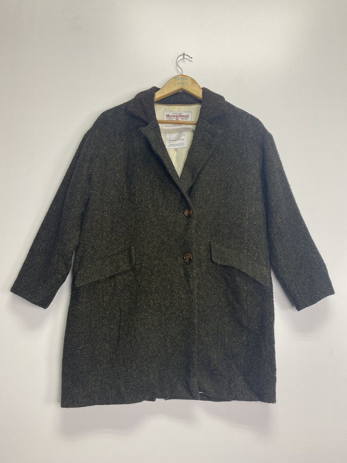Harris Tweed × Vintage Vintage Hand Woven Harris Tweed Jacket Size US M / EU 48-50 / 2 - 2 Thumbnail
