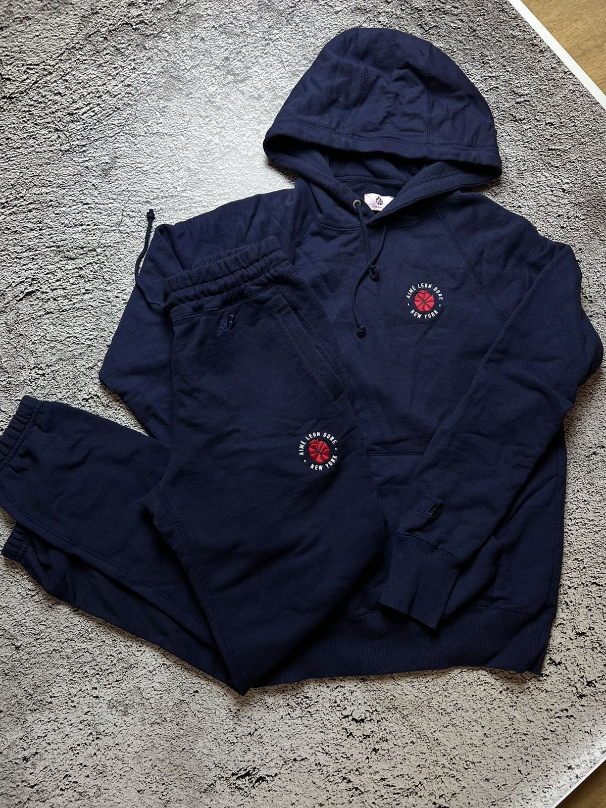 Aime Leon Dore × New Balance SS21 Aime Leon Dore x New Balance hoodie and pants navy Size US M / EU 48-50 / 2 - 1 Thumbnail