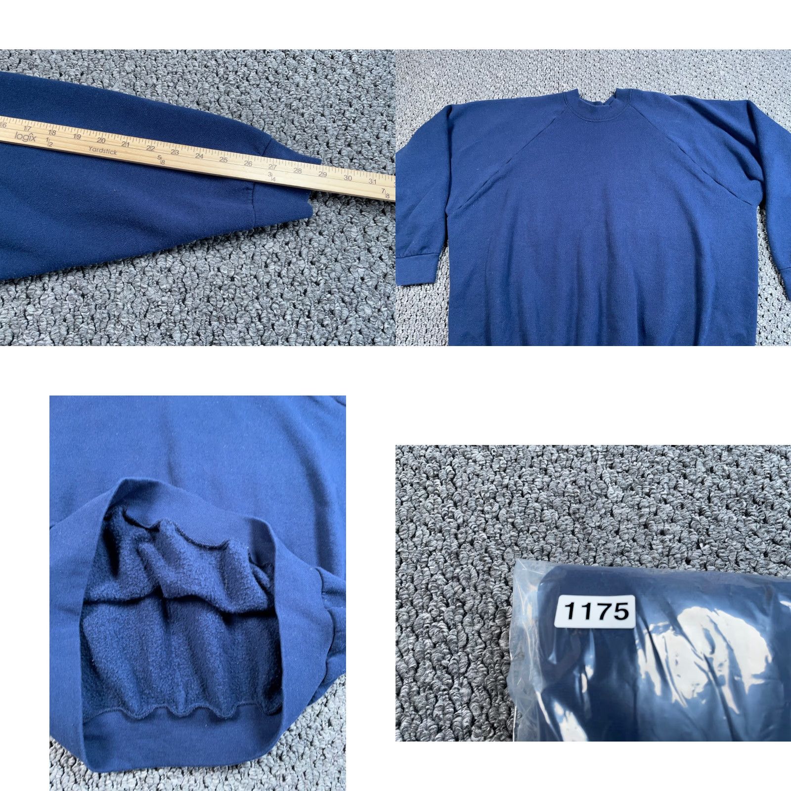 Fruit Of The Loom **VTG 90s Fruit of the Loom Women's 2XL Dark Blue Crewneck Sweatshirt** User: VTG 90s Fruit of the Loom Women's 2XL Dark Blue Crewneck Sweatshirt Size XXL / US 16-18 / IT 52-54 - 8 Thumbnail